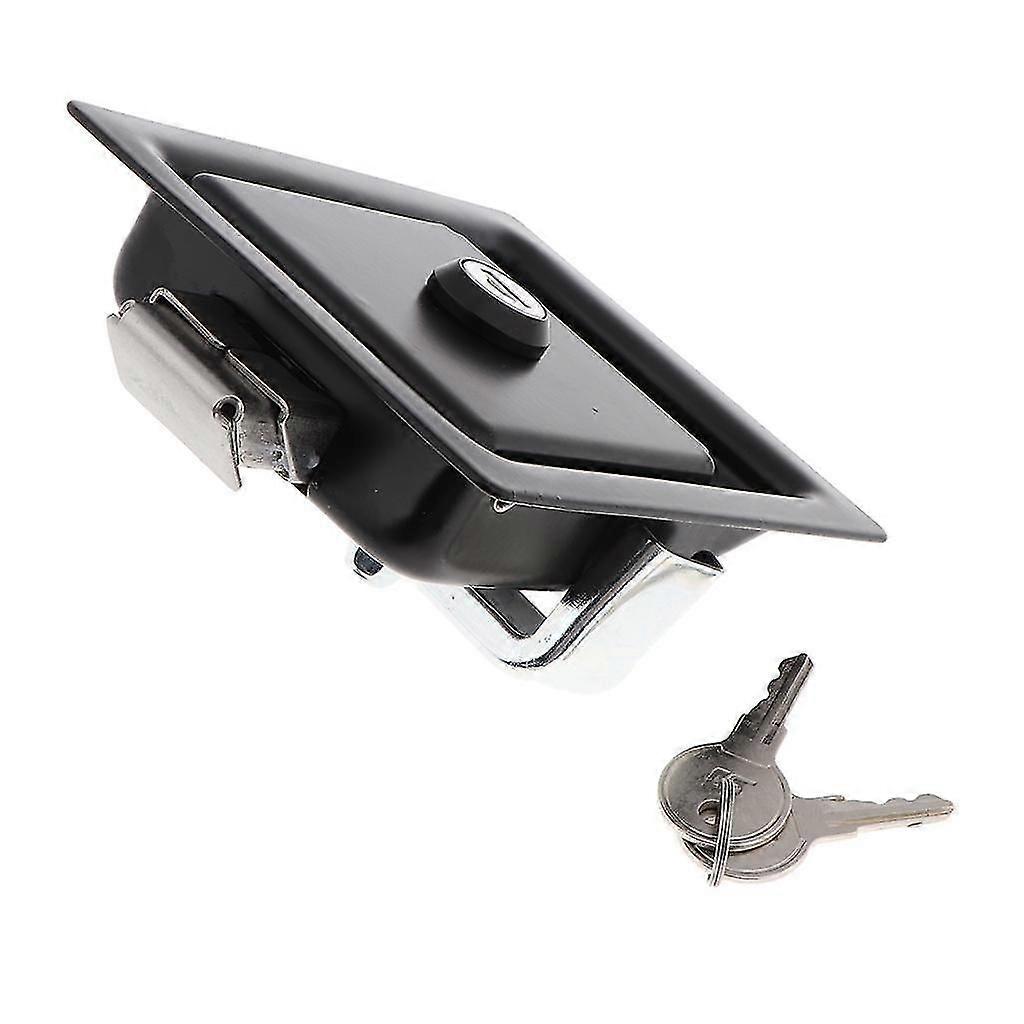 Paddle Latch Key Lock ,RV Trailer Entry Door Locking for 2 Keys