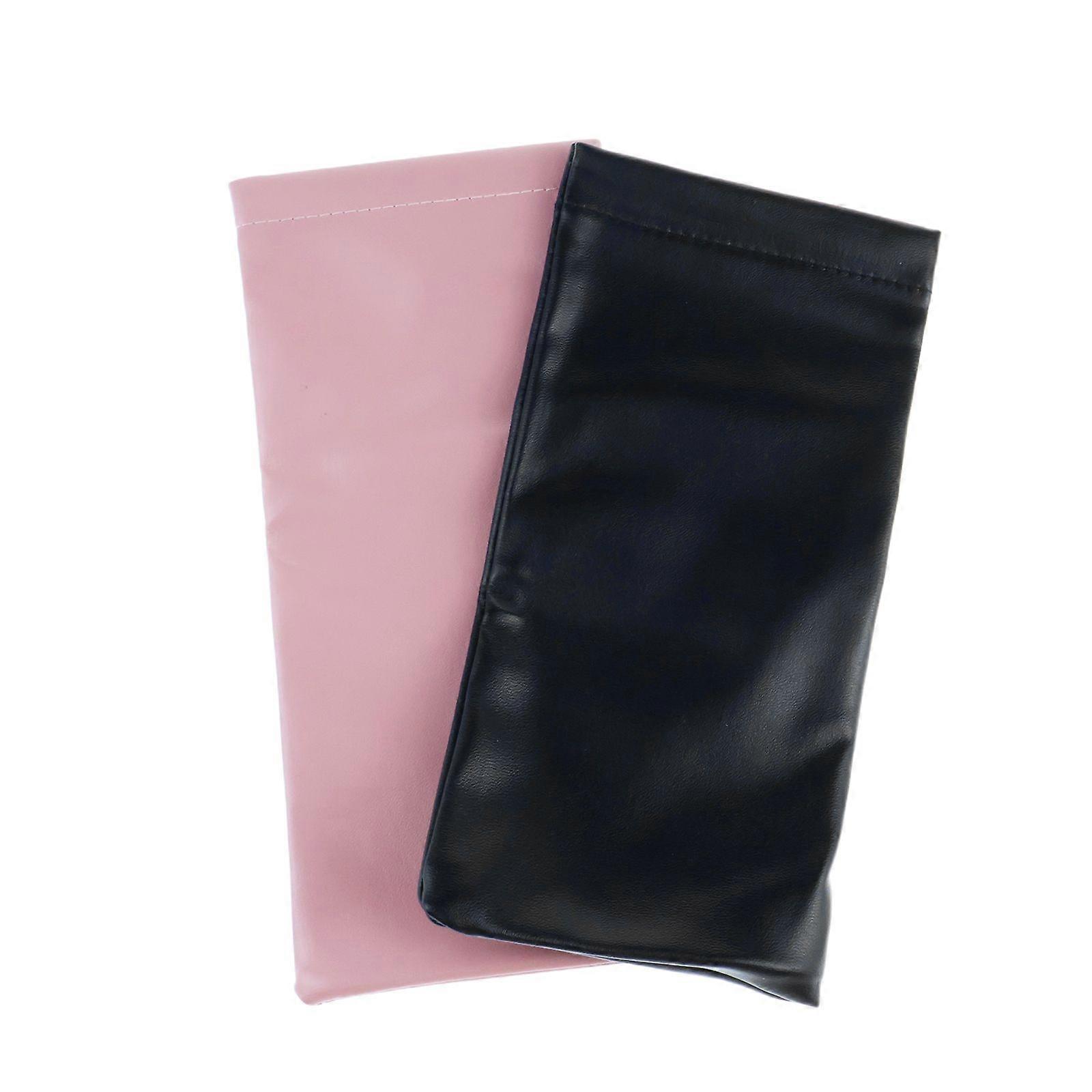 Glasses Storage Bag Black + Pink
