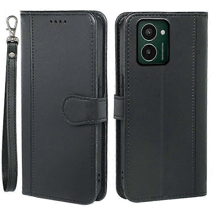 HX02 Compatible For HMD Pulse Pro Case Wallet Leather Phone Cover with Strap