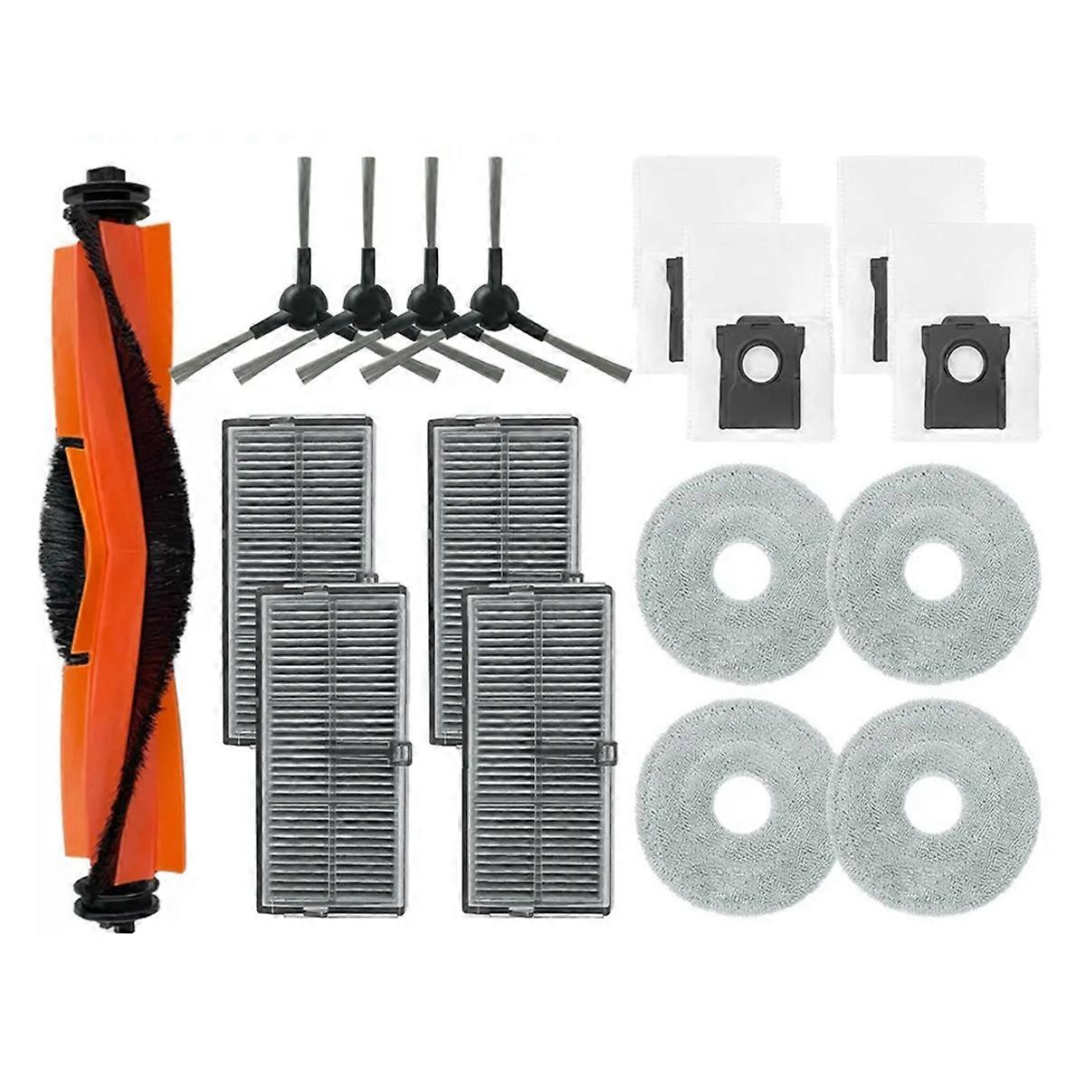 For Robot Vacuums Roller Side Brush Filter Mop Cloths Dust Bag