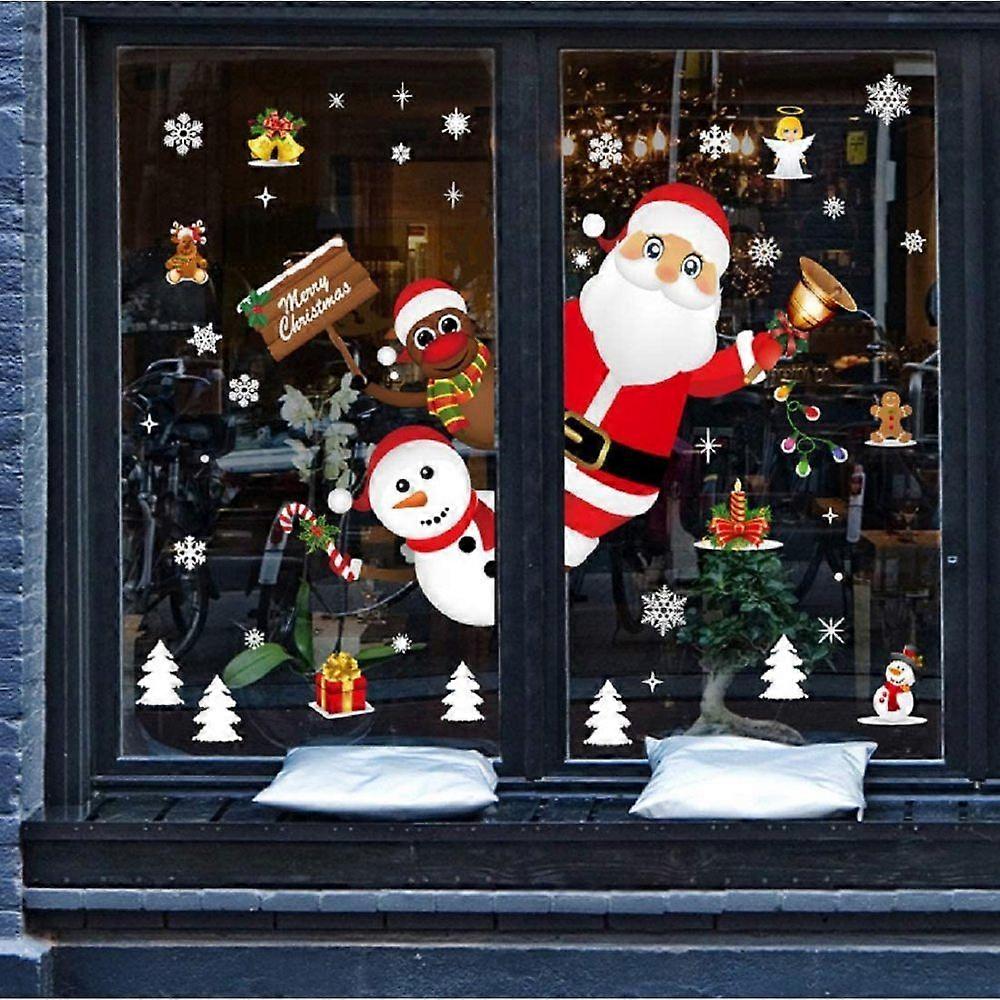 Removable Christmas Window Stickers for Decoration