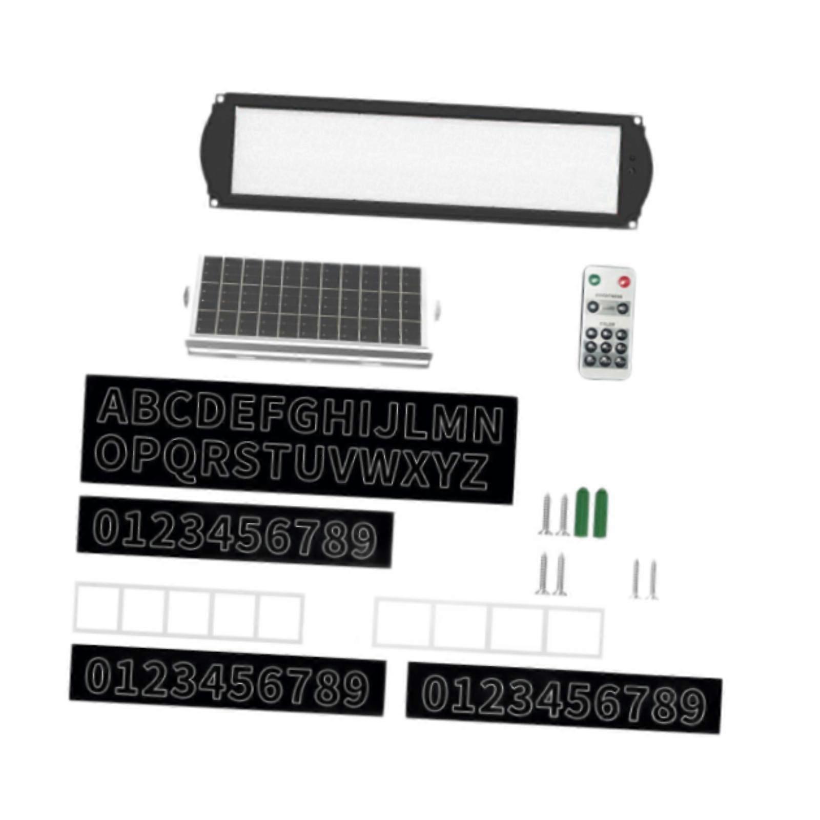 家の住所の印のプラクの太陽ライトは庭の外のポーチのための庭のライトを照らす