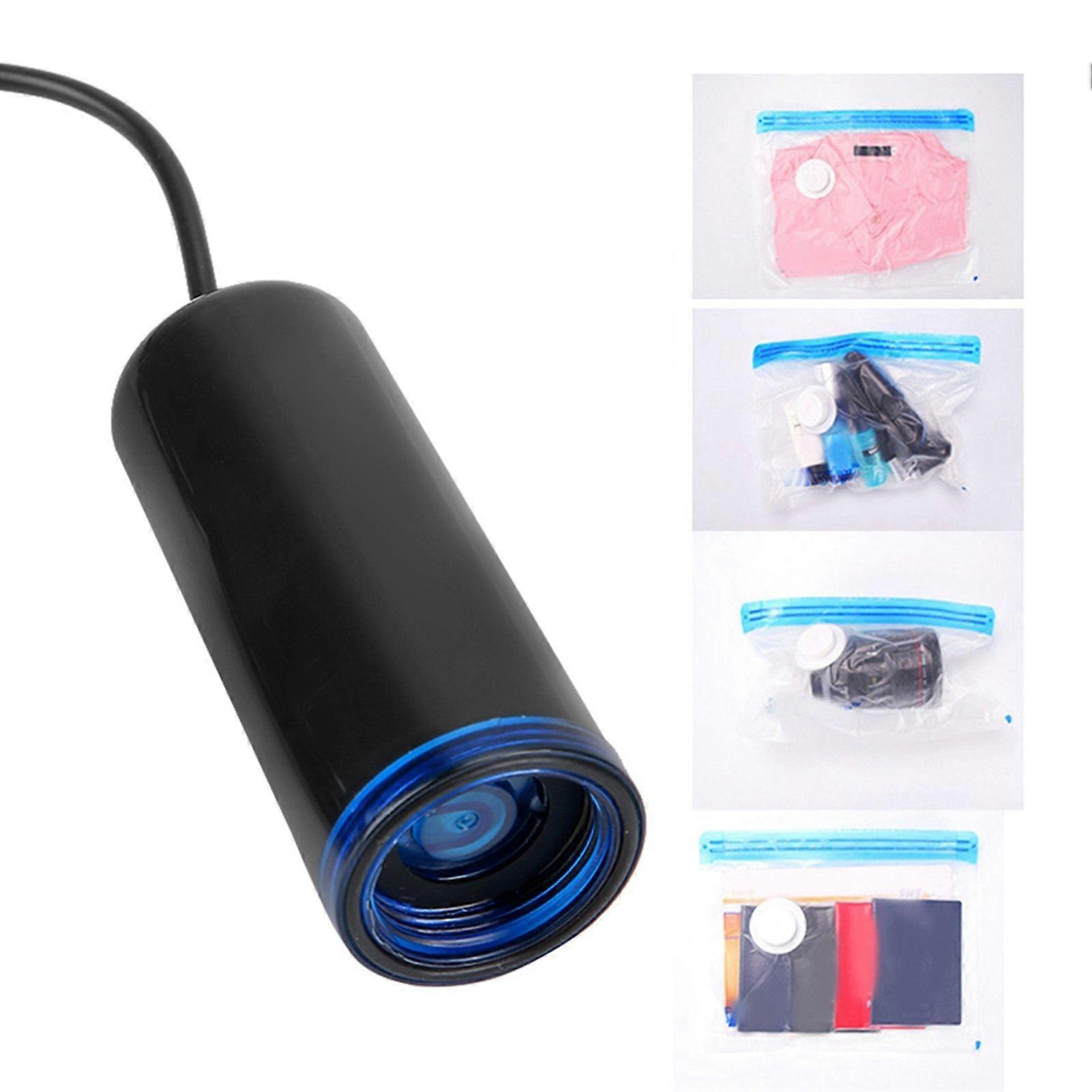 SSRGV ABS Mini Electric Automatic Compression Vacuum Pump Machine Receiving Bag 5V