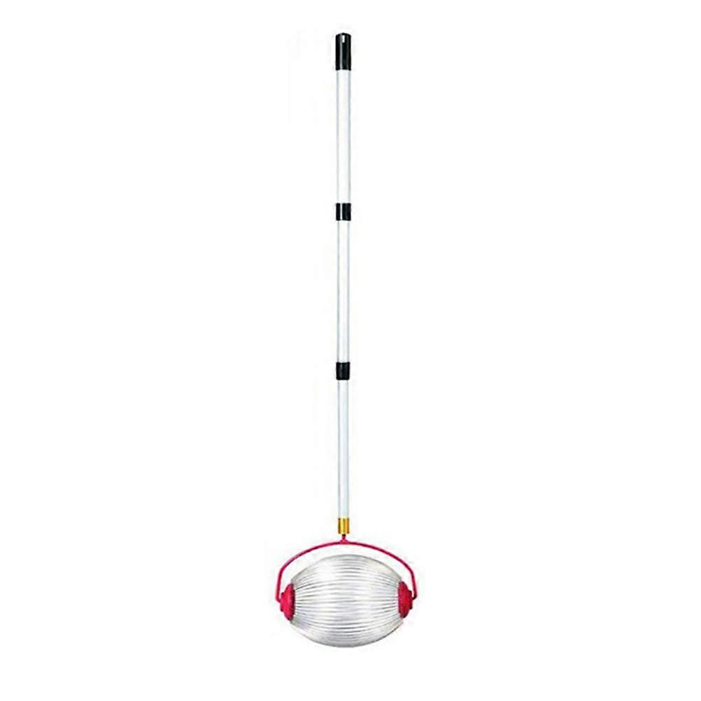 Fruit and Nut Collector Harvesting Tool Walnut and Chestnut Picker Durable Stainless Steel Basket Telescopic Pole Large Ball Set for Effortless Gather