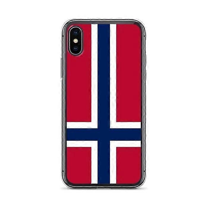 iPhone Case - Bouvet Island - Flag - Flexible - Multicolor - Compatible with iPhone XS