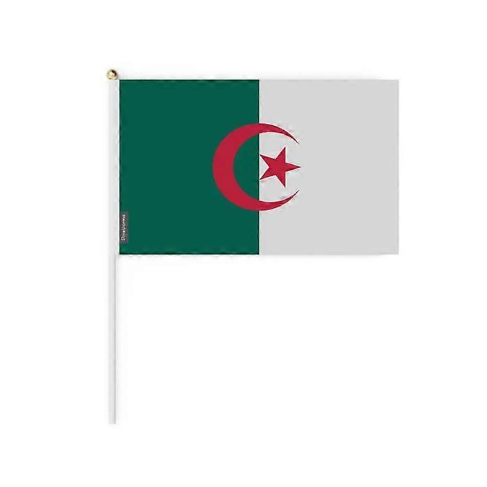 Miniature Flag - Algeria - 30 x 45 cm - 100 pieces - Polyester - Lightweight and durable