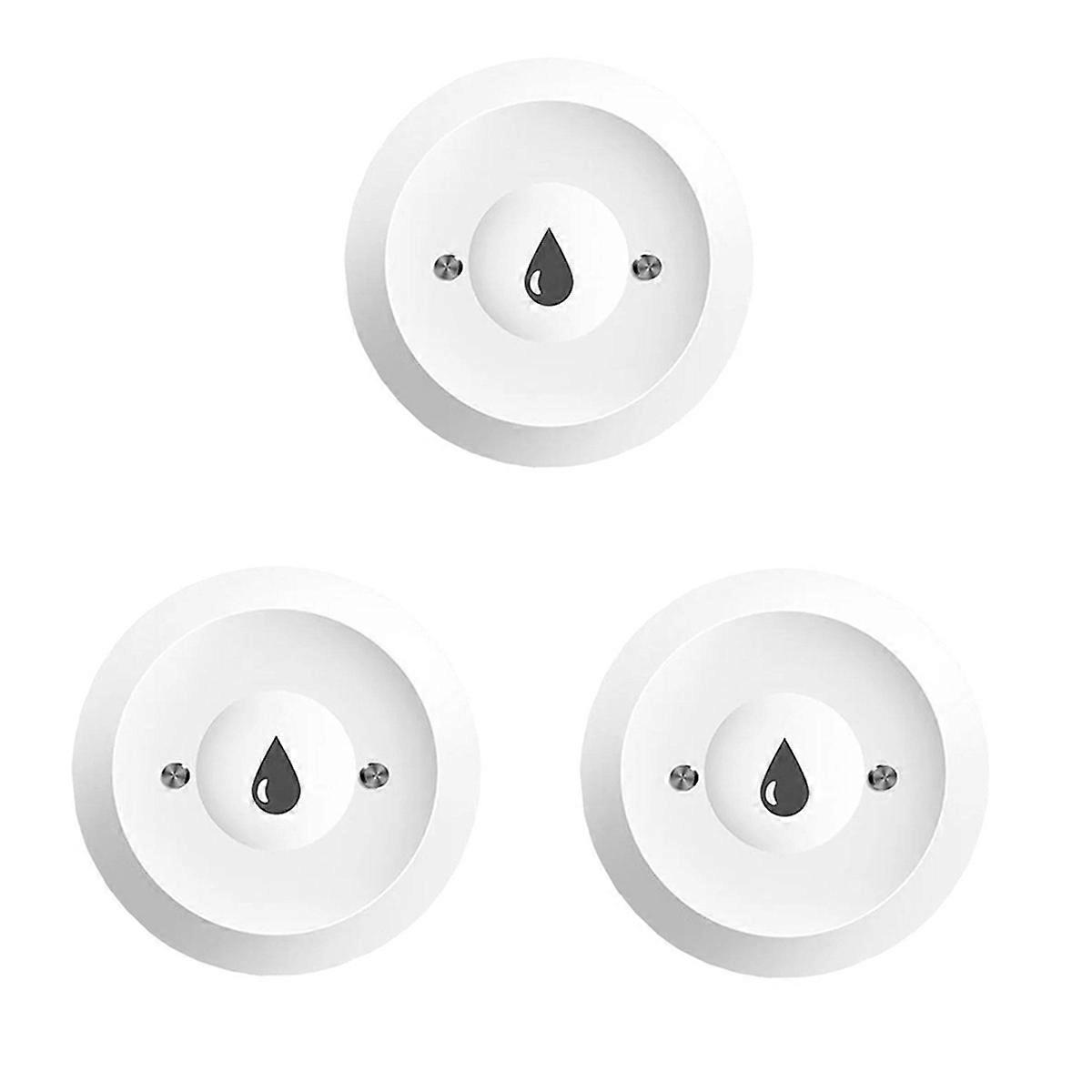 3pcs ZigBee Water Sensor Tuya Leak Detector Flood Water Leakage Detector Alarms Smart Life Control