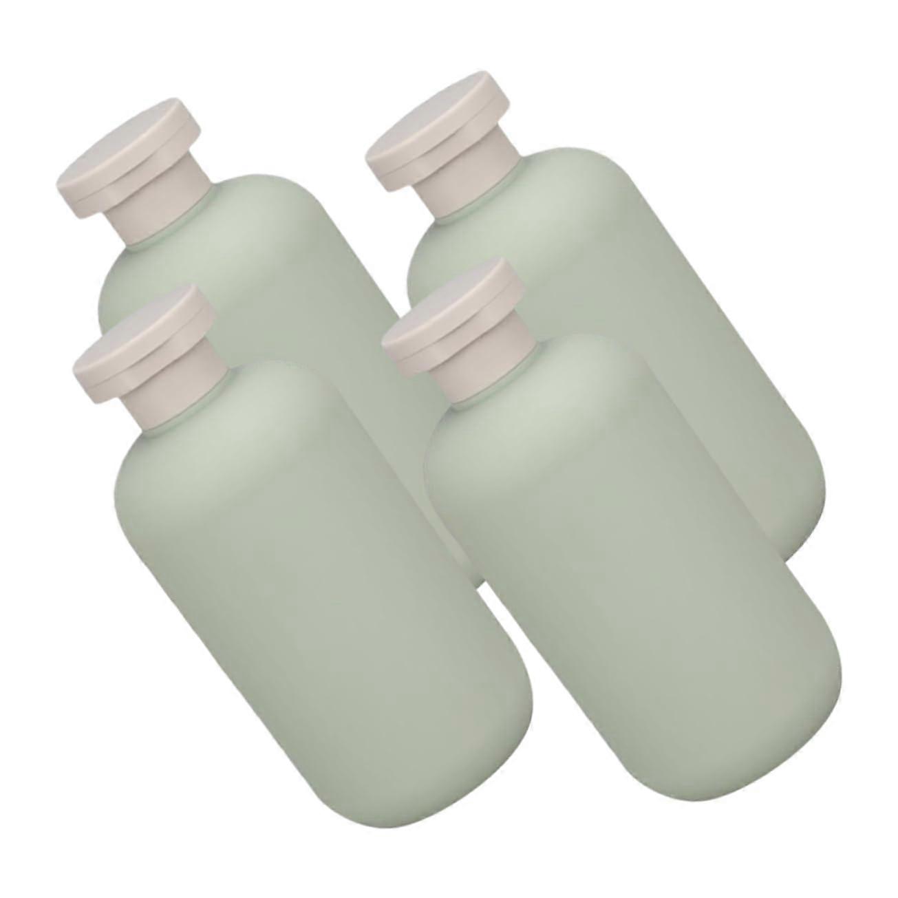 Scented Shampoo Bottles 4 Pack 300ml Travelsize Liquid Soap Dispensers for Shampoo