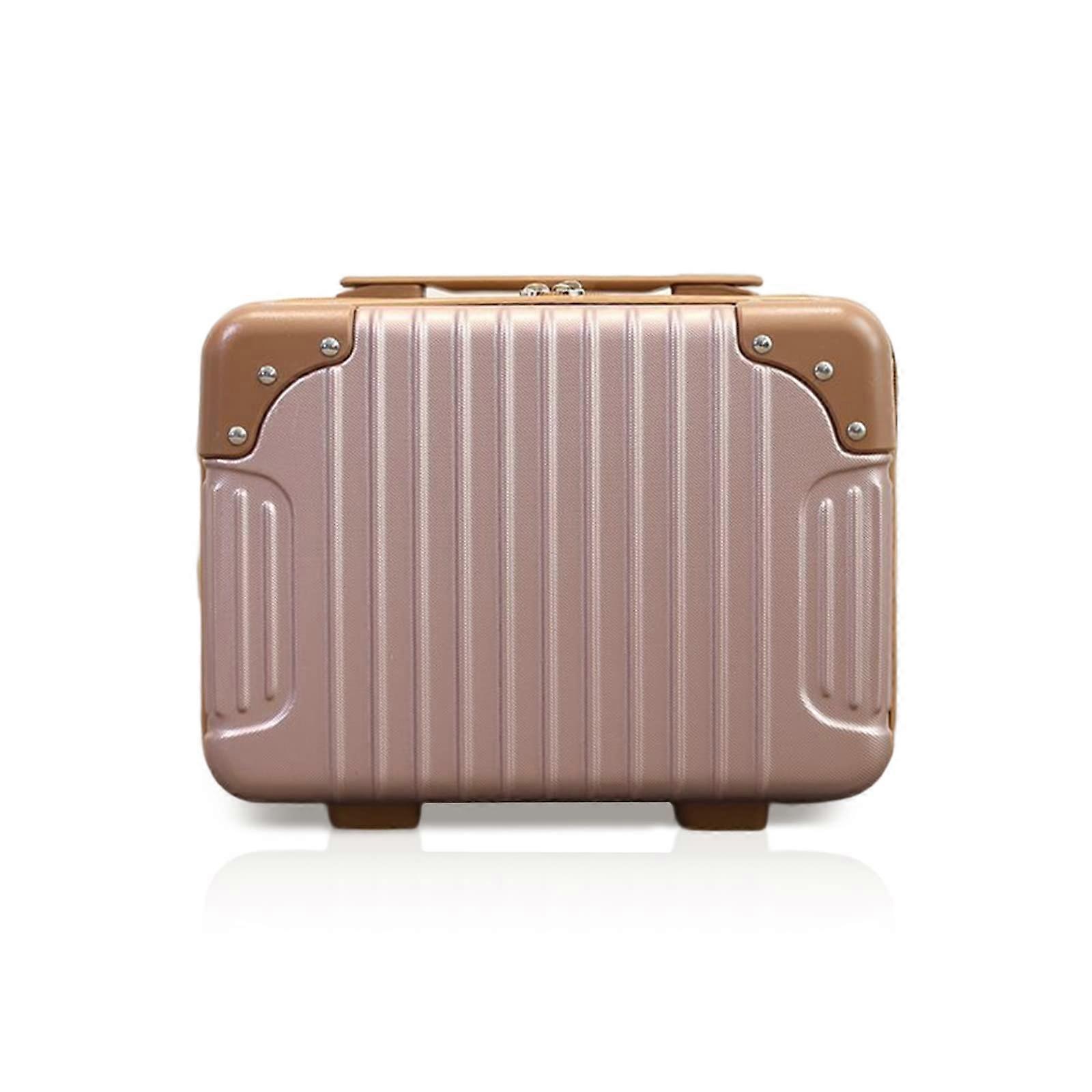 Makeup Travel Case Cosmetic Hard Shell ABS Case for Organizing Makeup Essentials, Portable, Durable Design, Multiple Colors