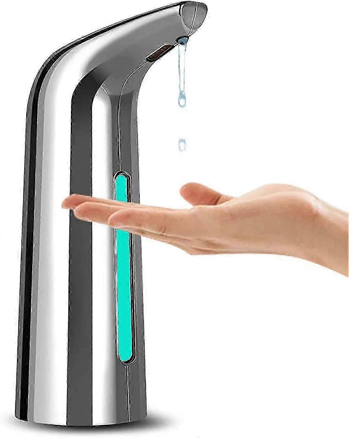 Automatic Soap Dispenser, Contactless Liquid Soap Dispenser Silver, Contactless Hand Soap Dispenser