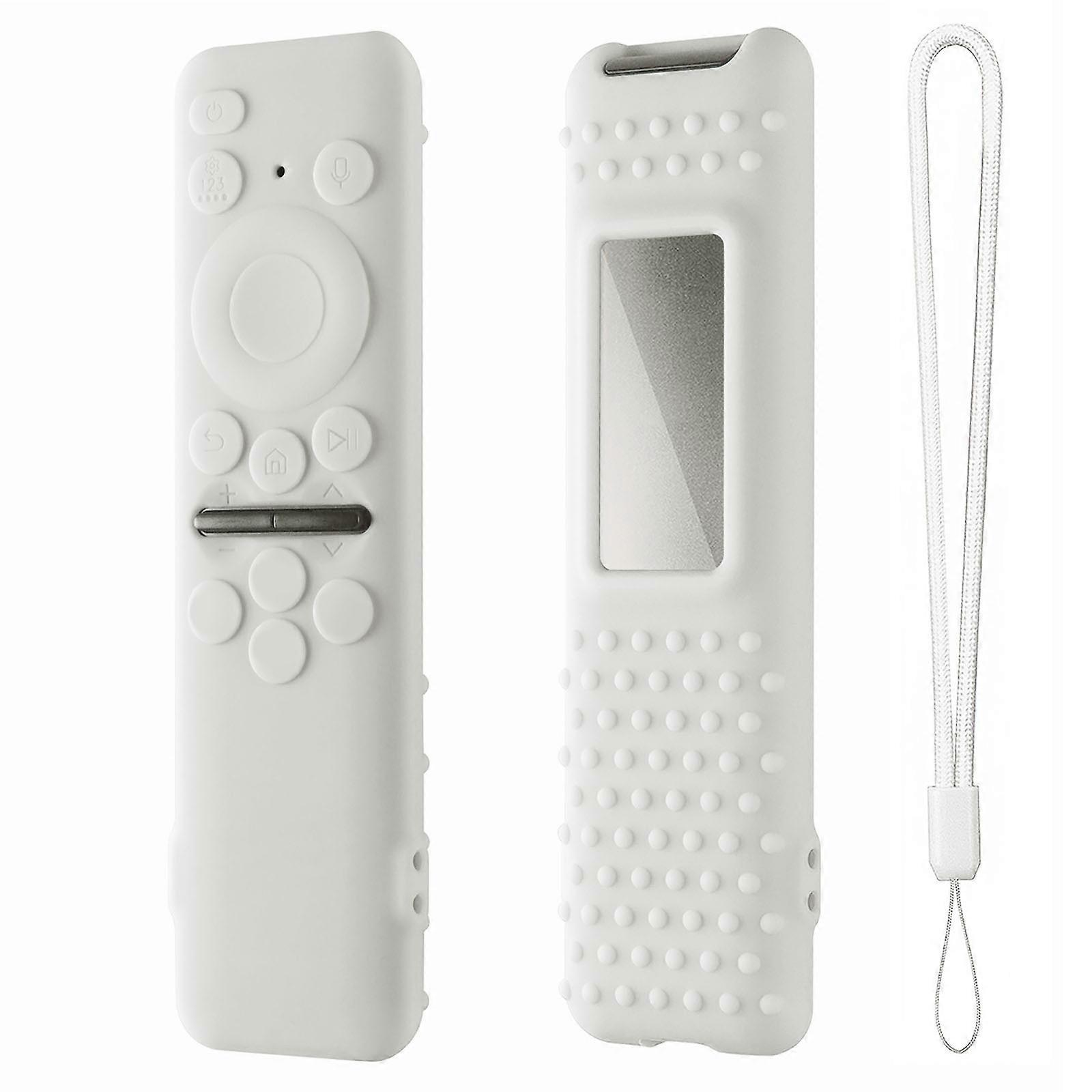 Impact-proof Shell Sleeve Drop-proof Housing Suitable for SamsungBN59 01432A Remote Controller Shockproof Silicone Cover White