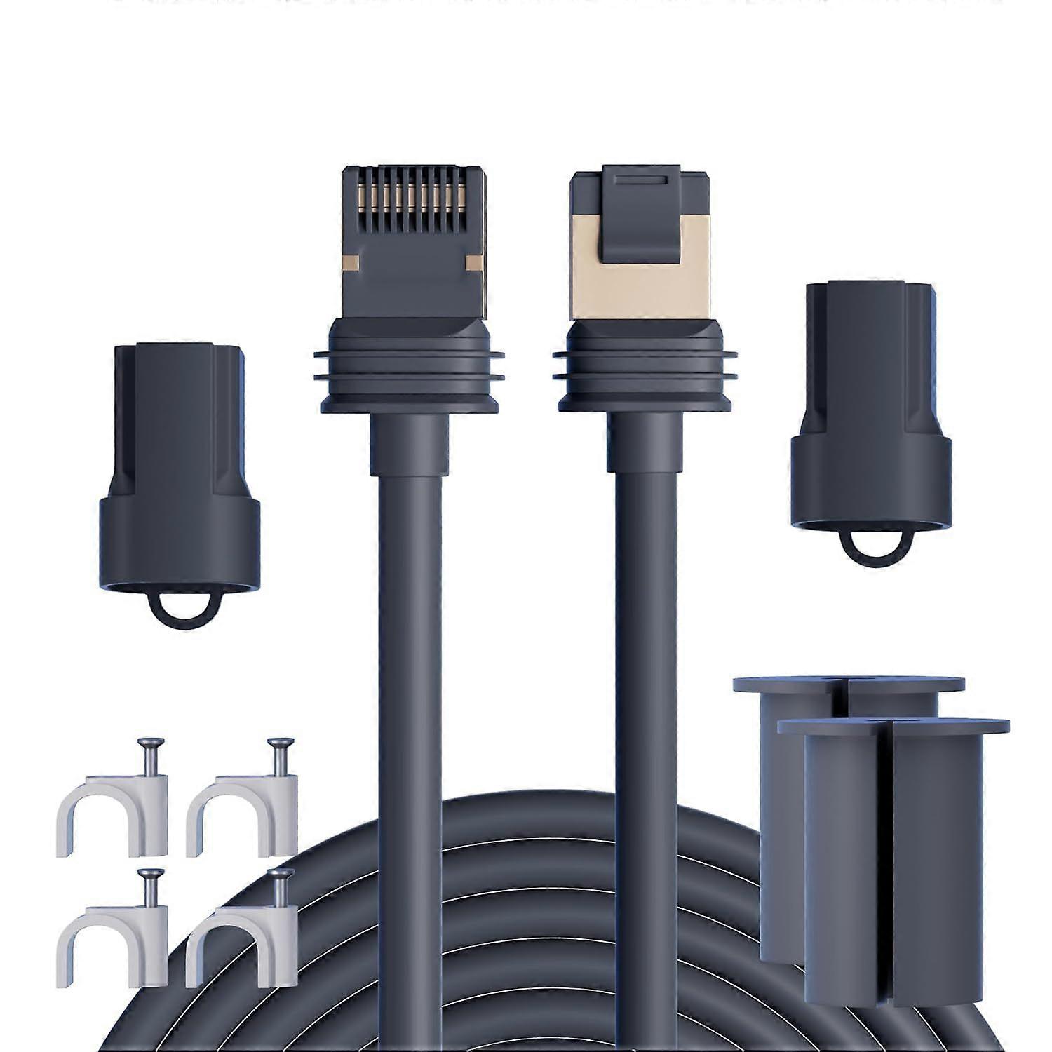 ZRUXE for Starlink Gen 3/Mini Cable 50FT/15M Ethernet Replacement Standard V3 Extension Waterproof Accessories -  50FT/15m