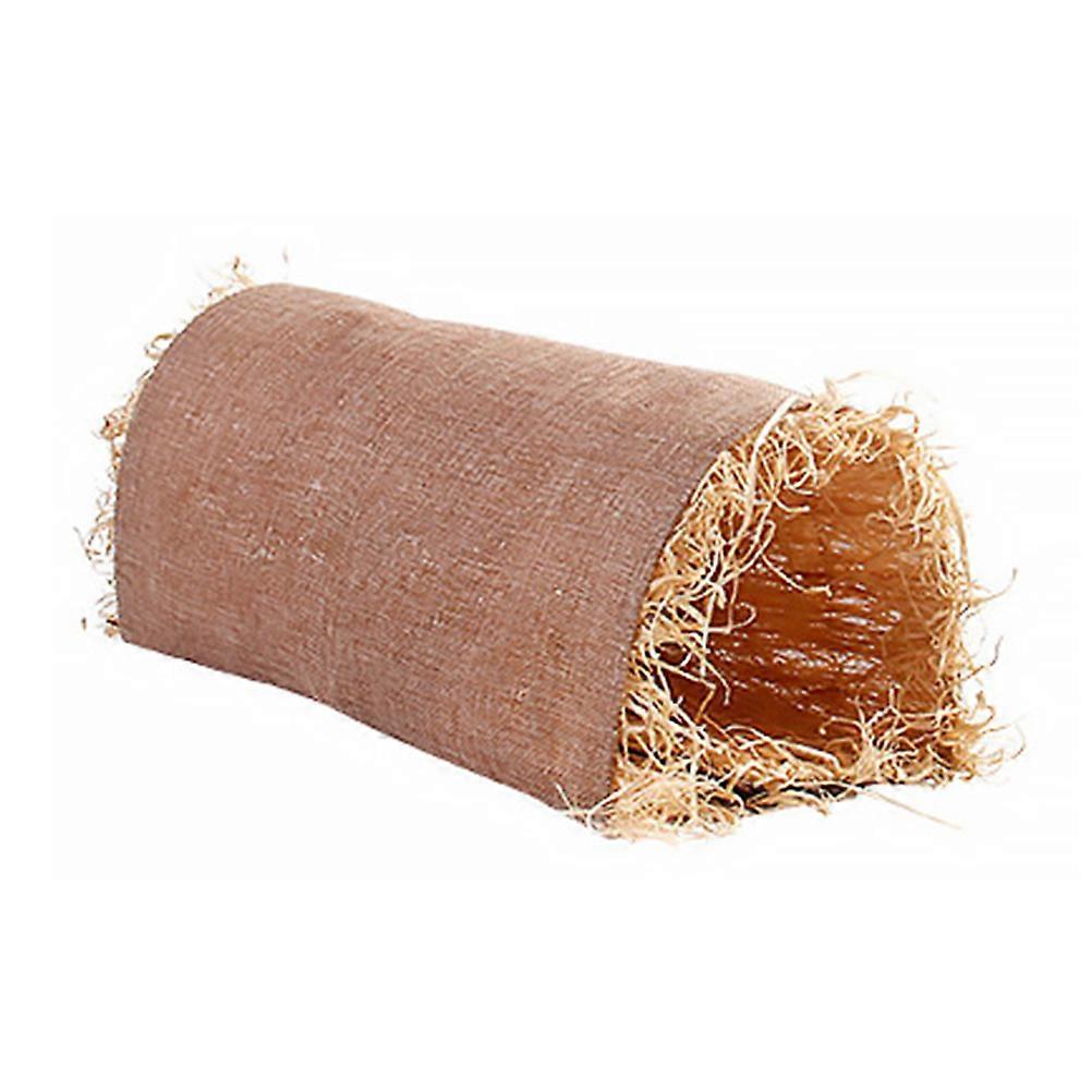 Rabbit Grass Nest Khaki Year-Round Comfort Raffia and Linen for Pet Use