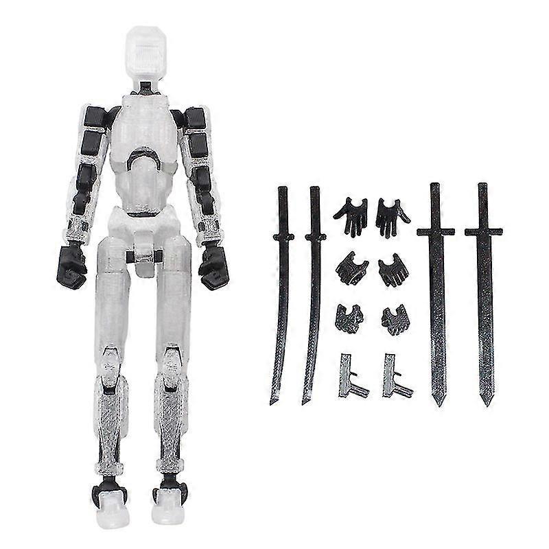 Robot mobile multi-articulé imprimé en 3D Mannequin jouet pour figurines