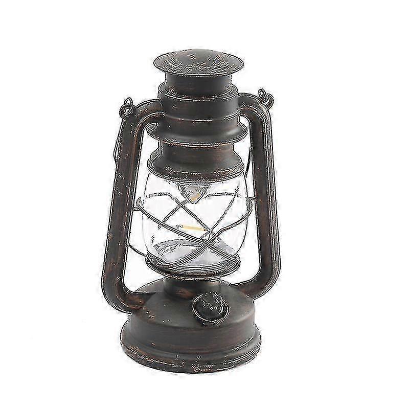 Garden Lantern with Remote, Battery-Powered, Retro Bronze Camping Tent Light