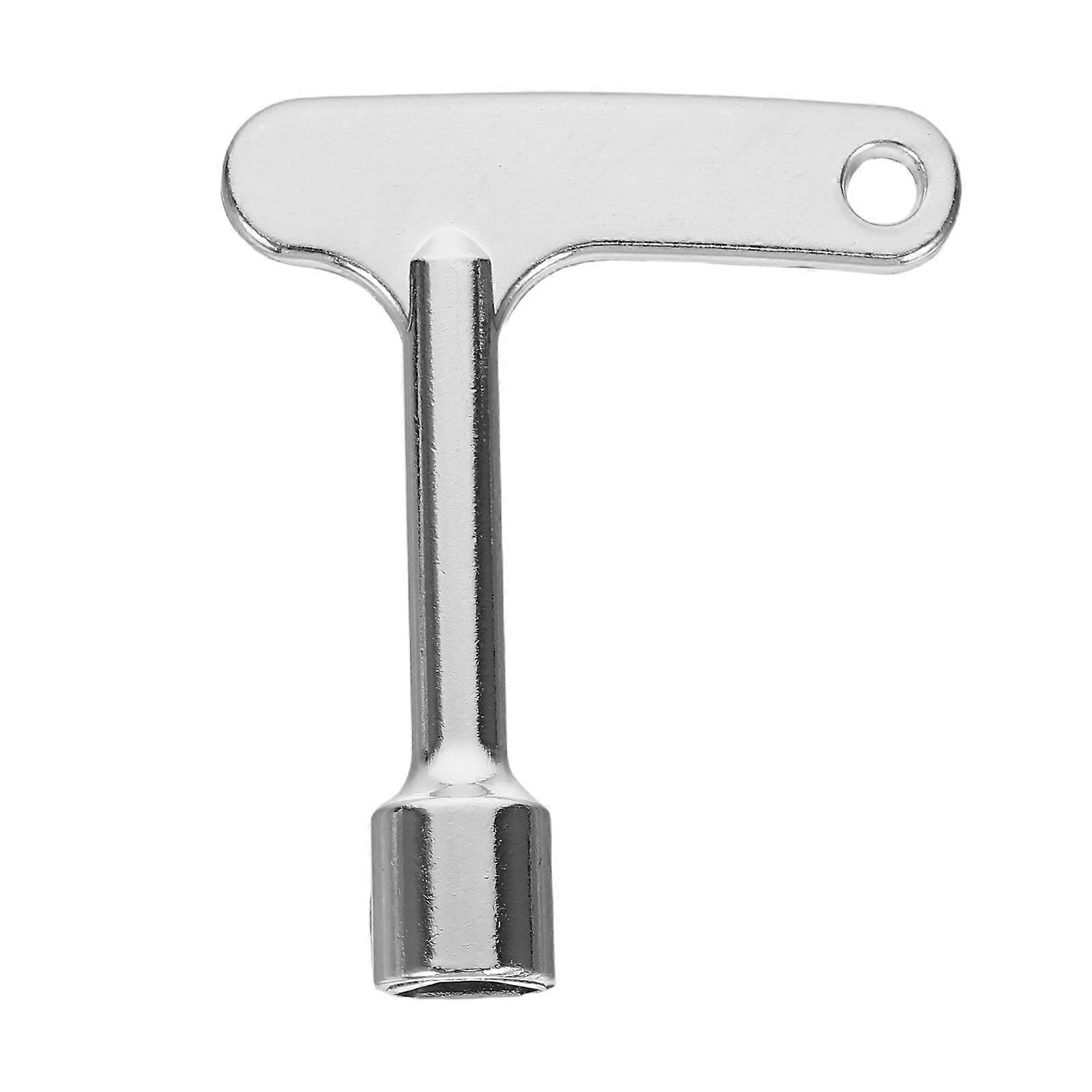 It sounds like you're referring to a **stainless steel emergency elevator key**—specifically a **heavy duty triangular spanner** used for lift