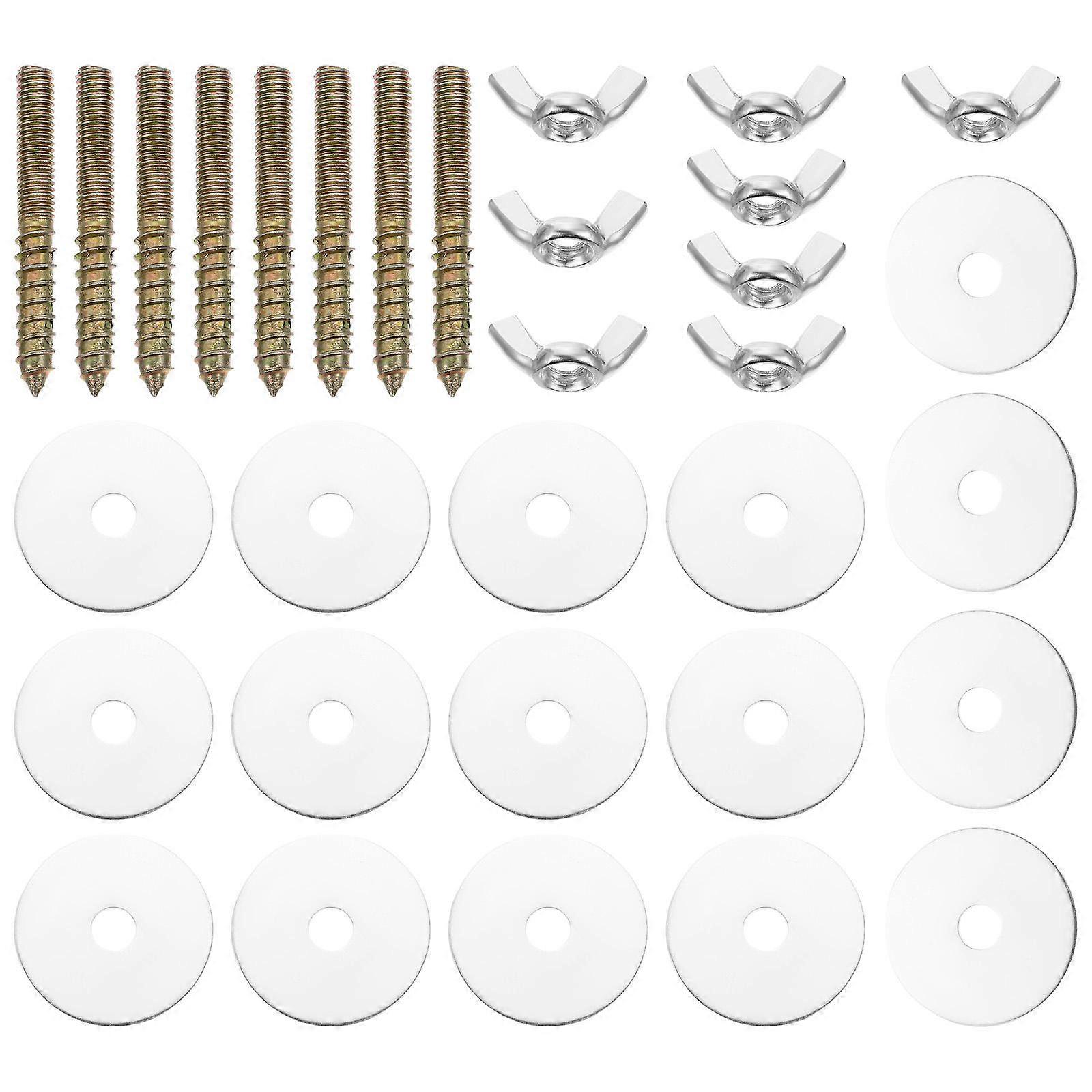 Bird Cage Fixing Screw Kit with Gaskets – Durable, Easy Install Screws for Bird Cages, Hamster Cages, and Breeding Boxes – Pet Cage Accessories