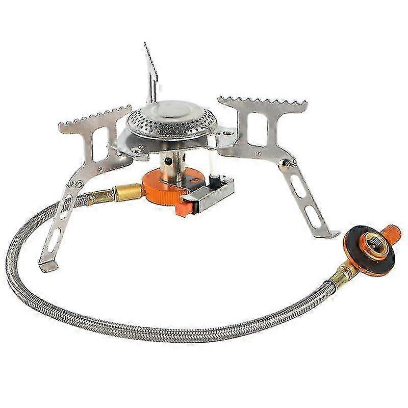 Compact Folding Mini Camping Gas Stove Lightweight Backpacking Burner (tangling)