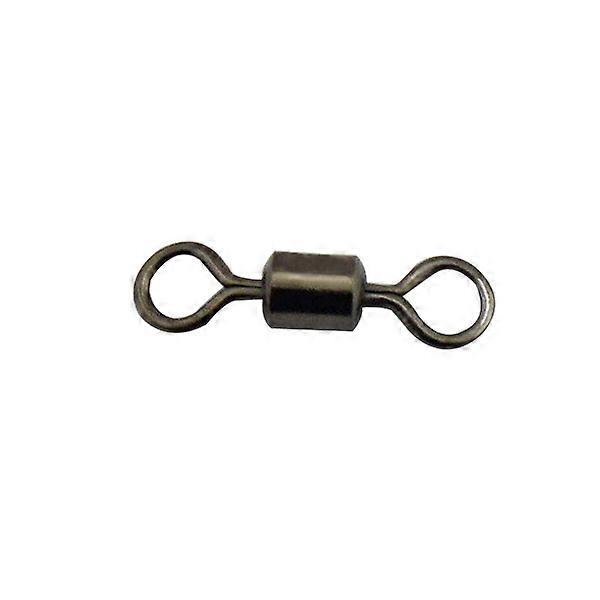 Fishing Swivel Link Rings Fishing Rolling Bearing Connector Quick Connection Sea Fishing Size 4 100Set