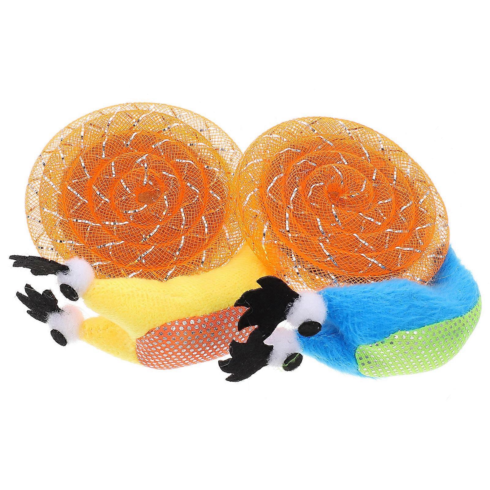 Cat Grinding Claw Interactive Kitten Playthings Lightweight Snail Shaped Chew Toys for Indoor Cats to Stimulate Curiosity and Reduce Biting Behavior
