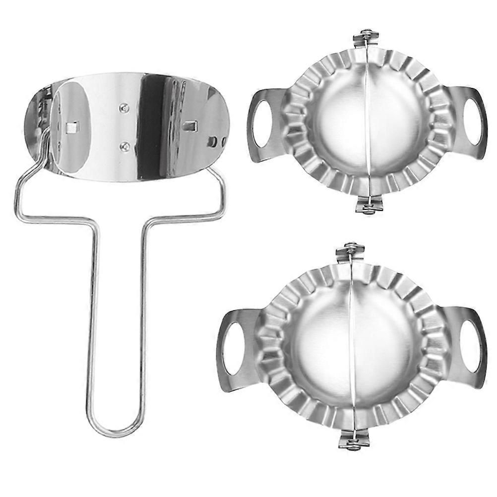 Dumpling Making Mold Stainless Steel Multi-functional Dumplings Empanadas Ravioli Mini Pies 1 Set