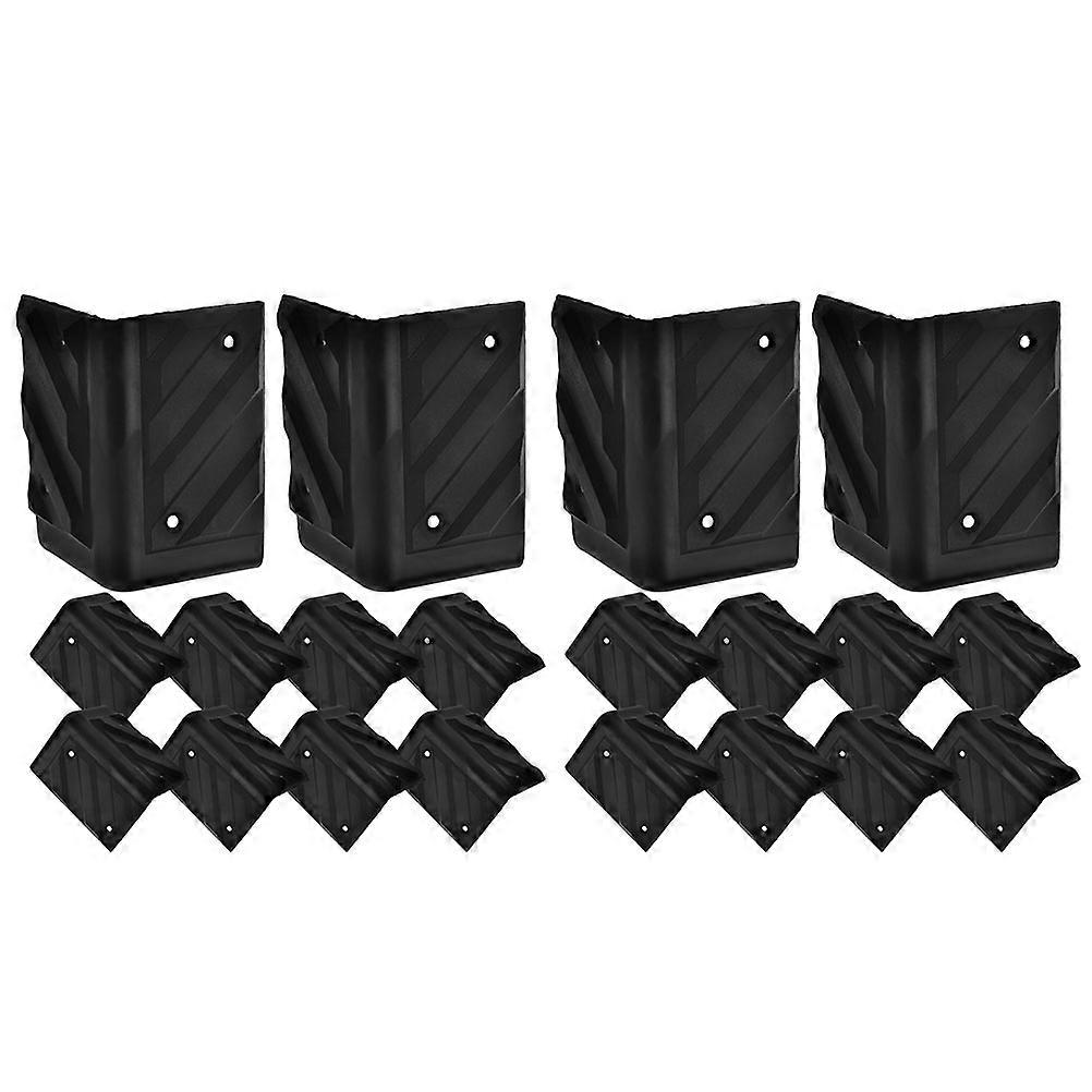 Corner Guard Protector Plastic Speaker Corner Protectors Edge Guarding 20Pcs