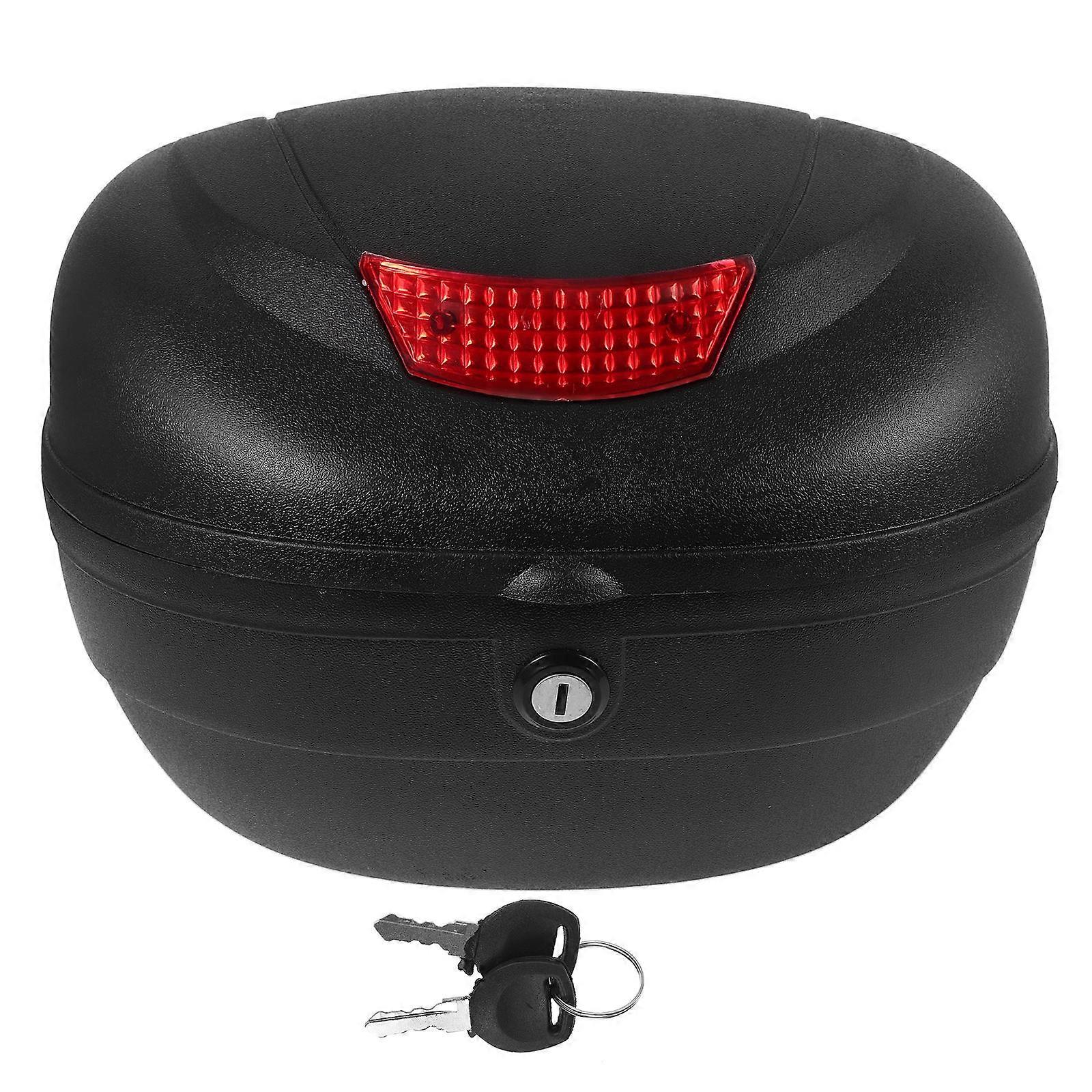 Electric Motorcycle Top Case Plastic Tail Box for Safe Storage Use