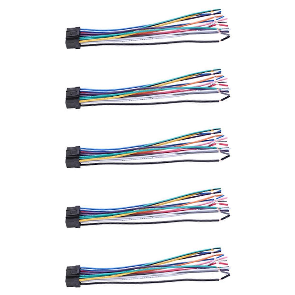 Car Cd Radio Audio Stereo Harness Connector Wire Adapter Plug Cable