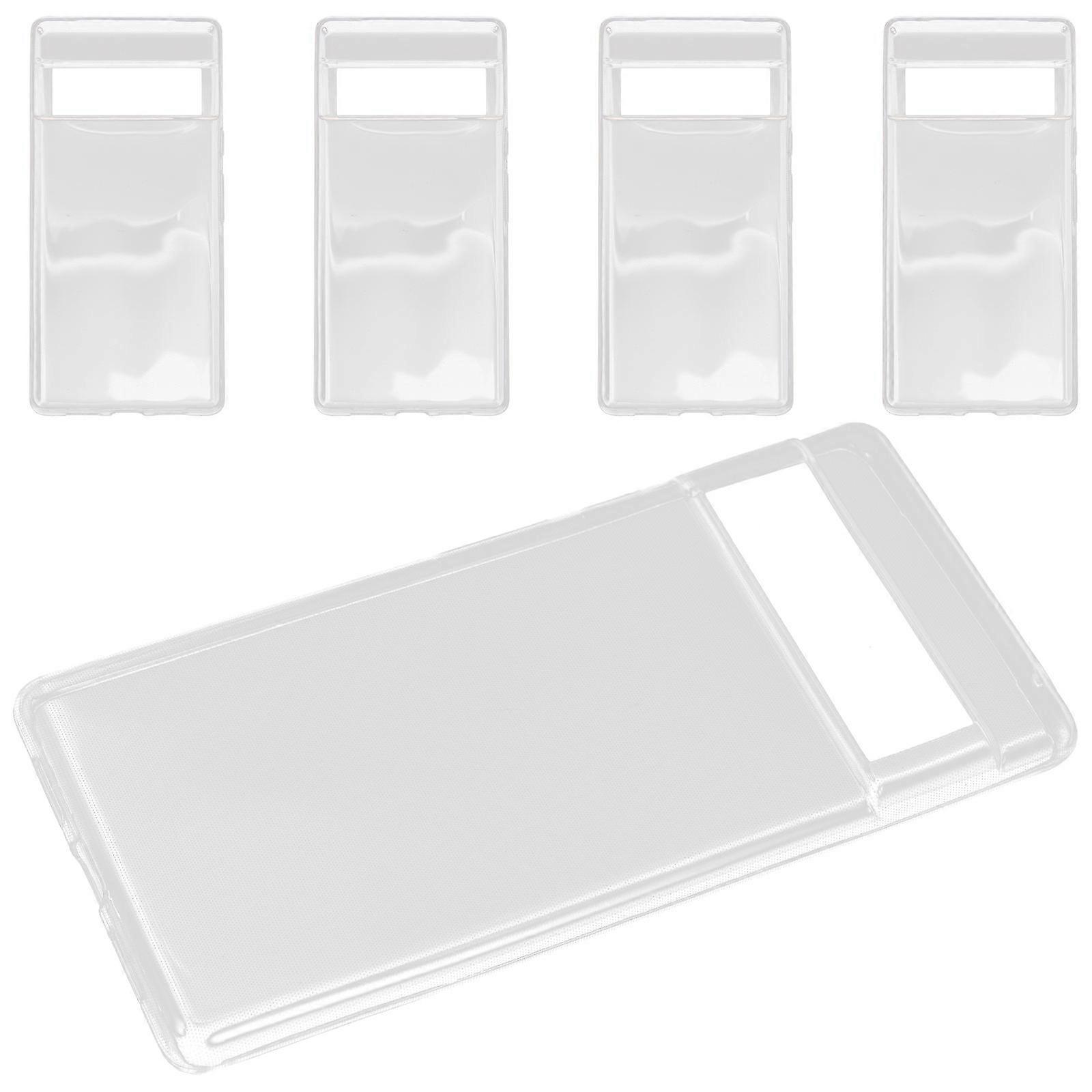 Mobile Phone Case Clear Design Shockproof Cover for Pixel 6 Pro Everyday Use 5Pcs