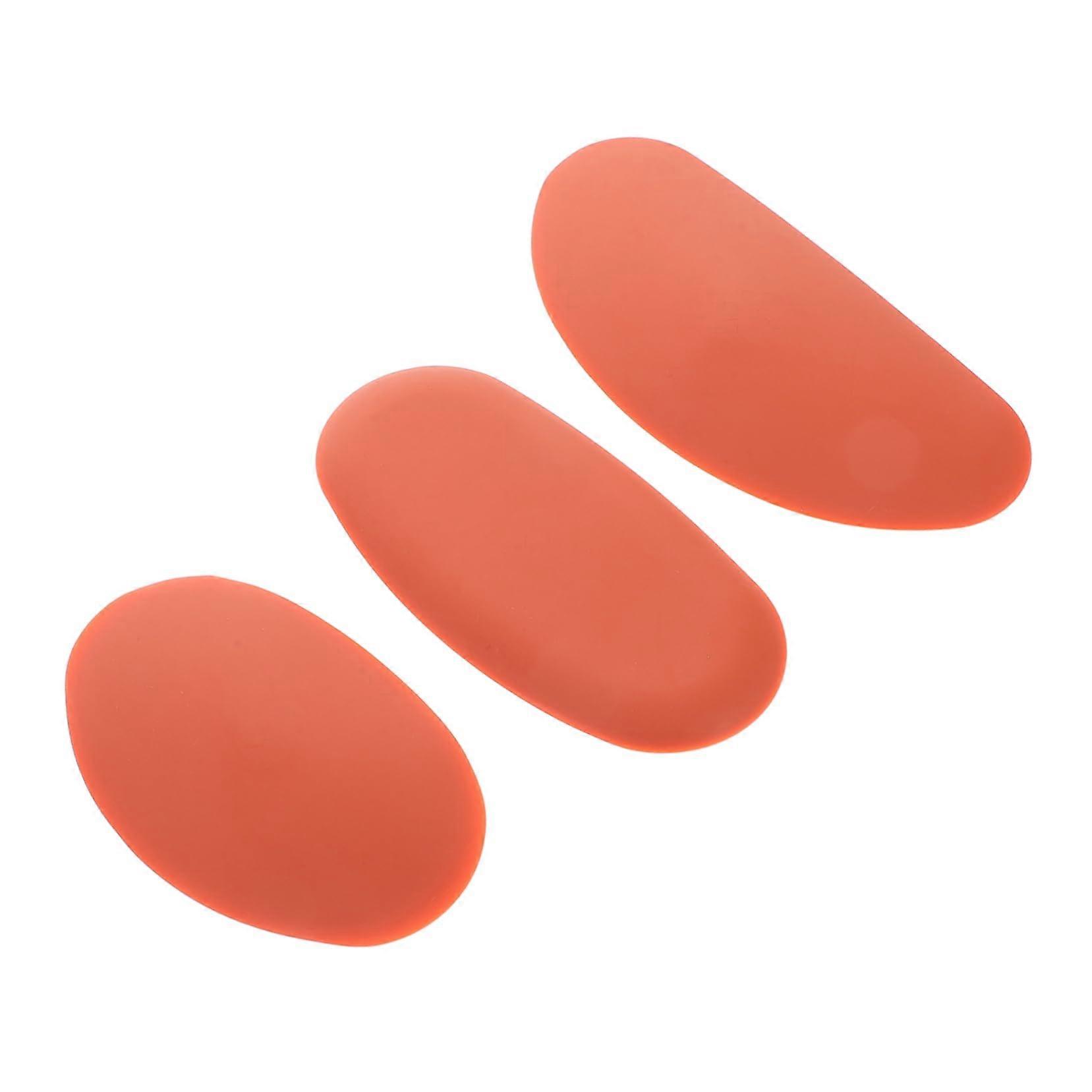 Oval Silicone Clay Sculpting Tools Set of 3 - Ceramic and Polymer Clay Art Tools for Artists and Craftsmen