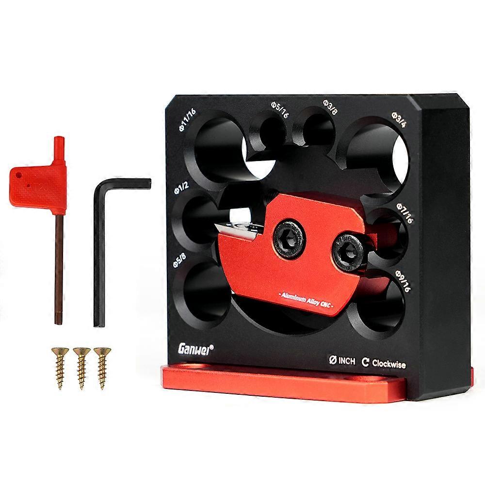 Dowel Maker Jig Kit: Aluminum Alloy Tool for Turning Square Wood Bars into Round Rods