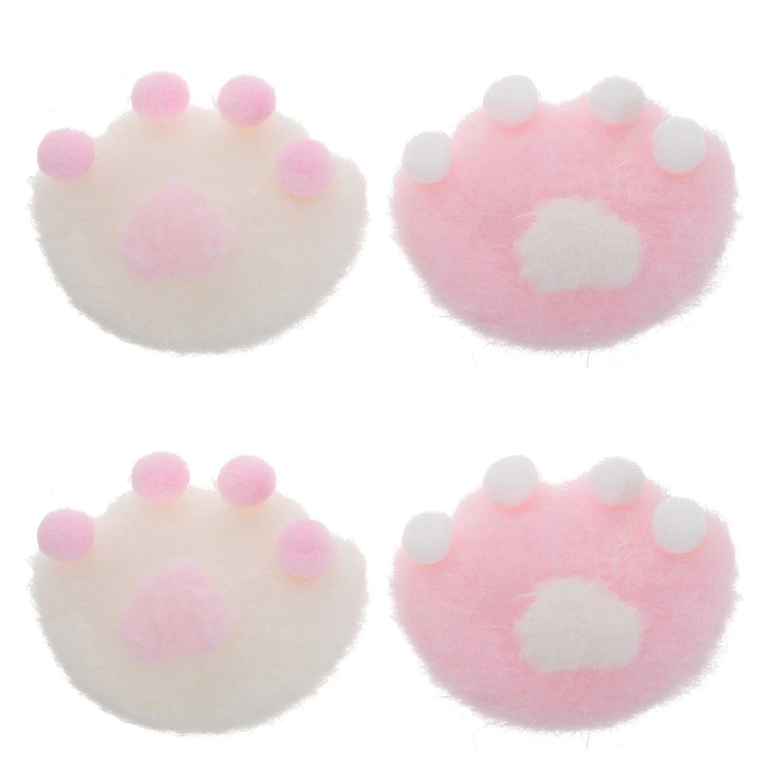 Mini Claw Clips Adorable Bangs Fixing for Kids Assorted Color 4Pcs
