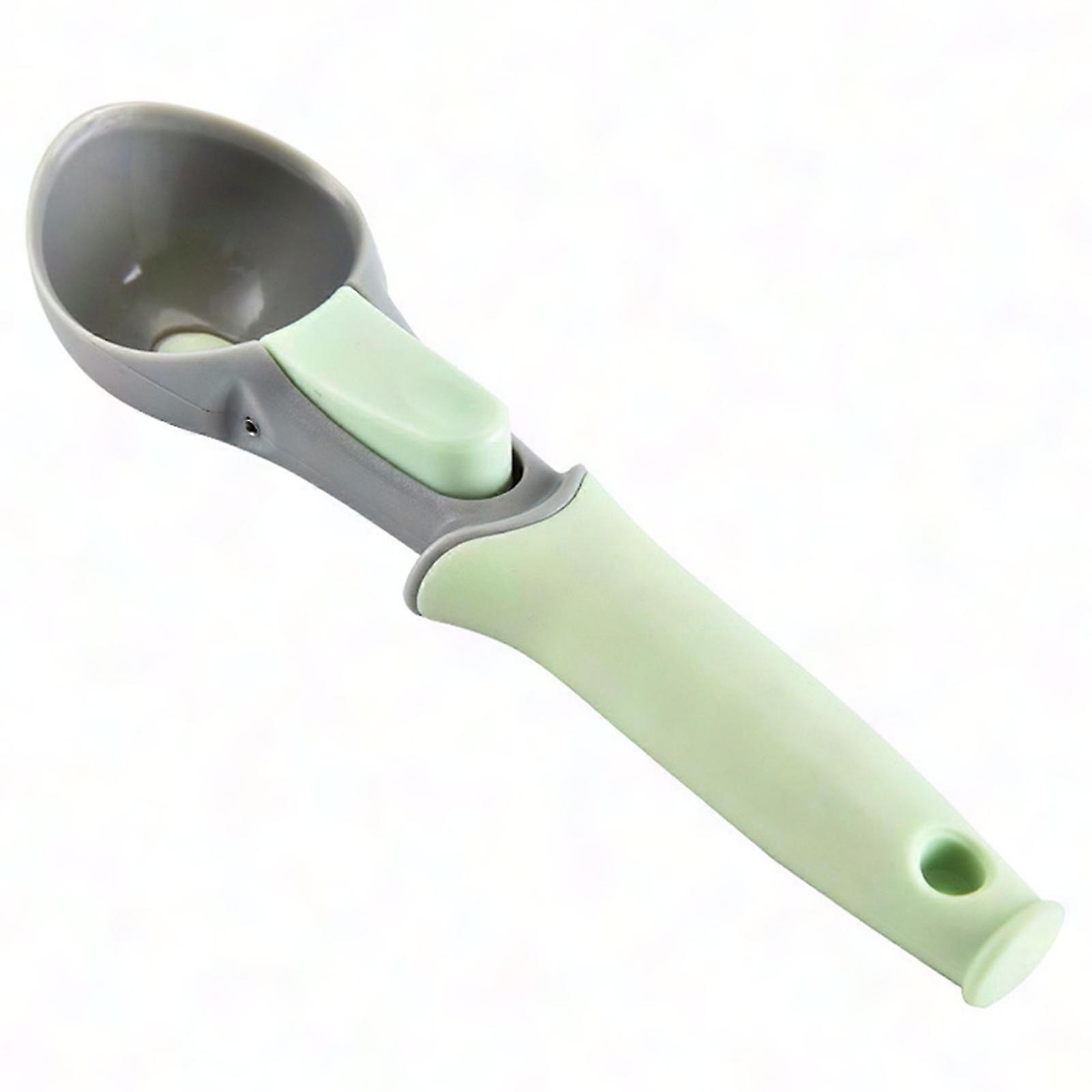 Eco-Friendly Plastic Ice Cream Spoon Rust-Proof Watermelon Scoop for Dorm Kitchen Tools