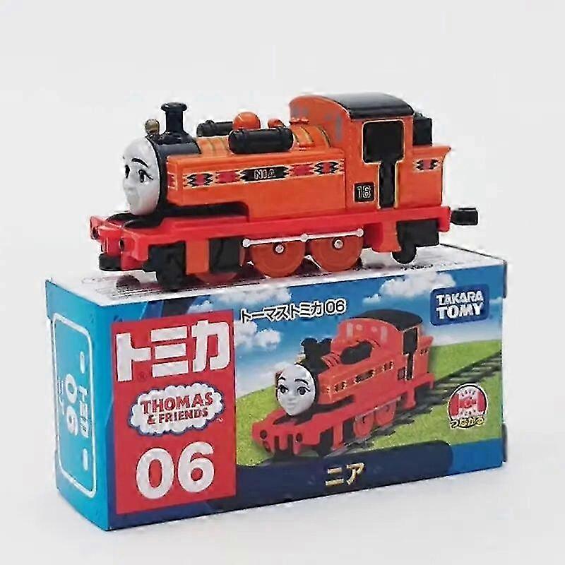Alloy Car Model Motorized Locomotive for Kids - Compatible with Thomas & Friends