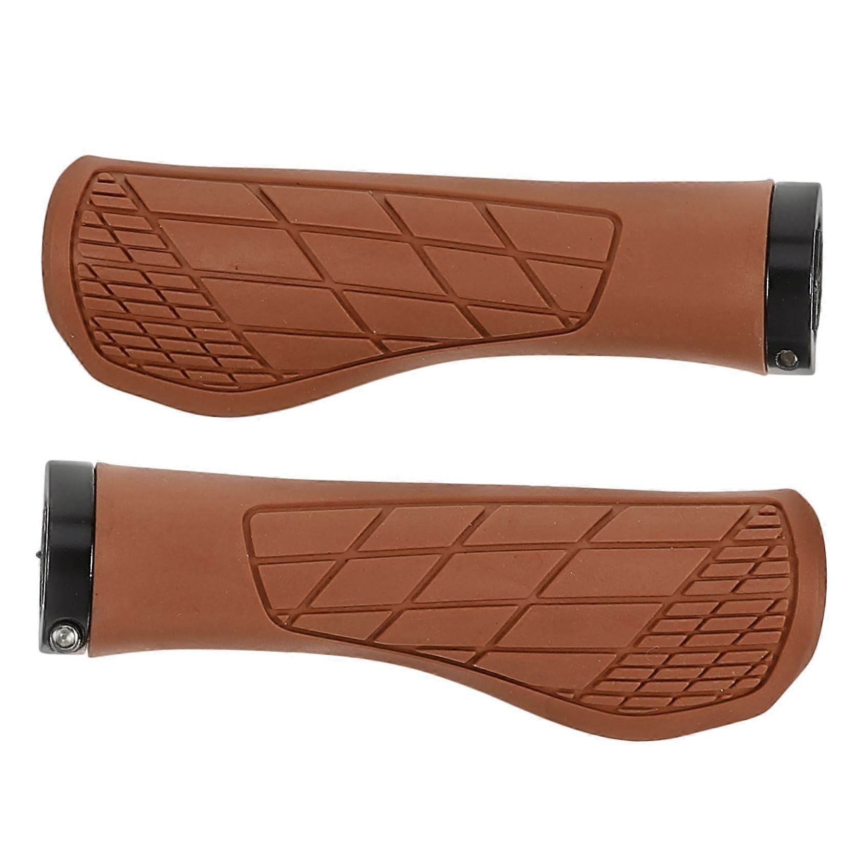 Mountain Bike Handlebar Grips 1 Pair Non-Slip And Shock-Absorbing Bicycle Bar Cover Universal Fit For MTB