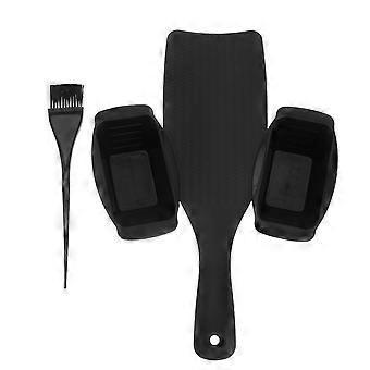 Placa de tintura de cabelo de plástico durável com alça confortável para salão de beleza e coloração de cabelo DIY em casa