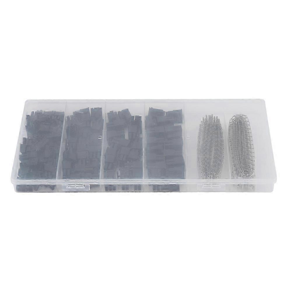 450PCS 5557 Connector Kit XH-2.54mm Jumper Wire Pin Header 8-pin PCI-E Connector Terminal