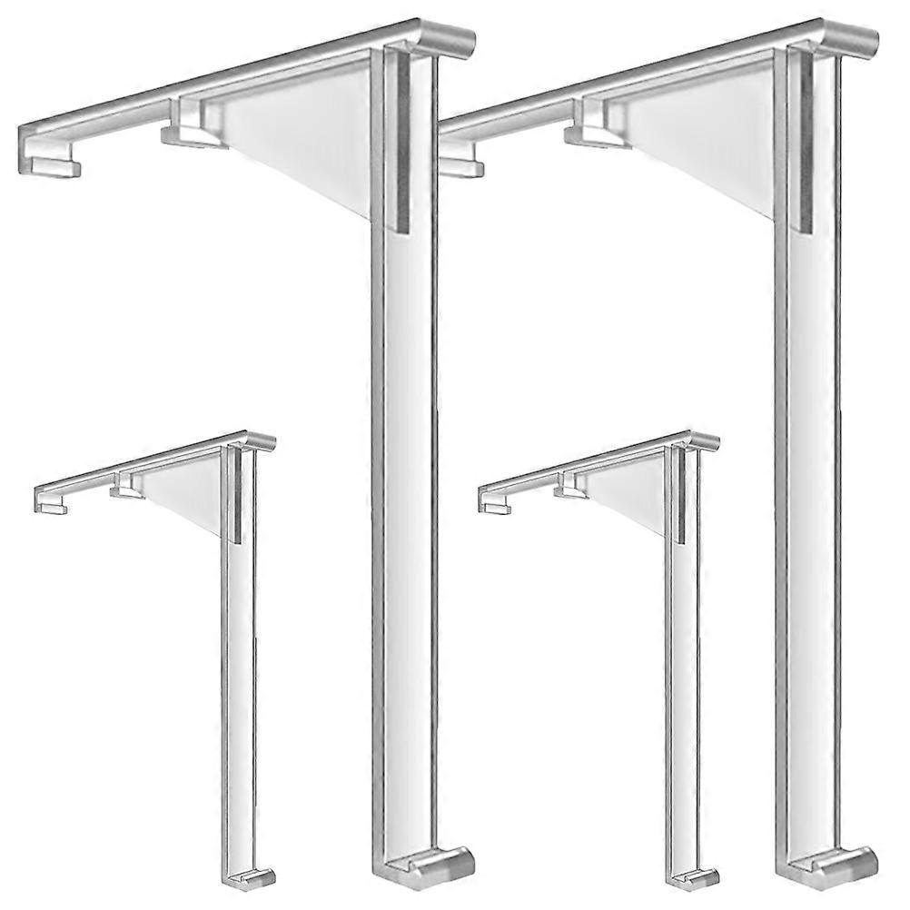 Plastic Valance Retainer Vertical Blind Clips For Curtain Fixation 4Pcs