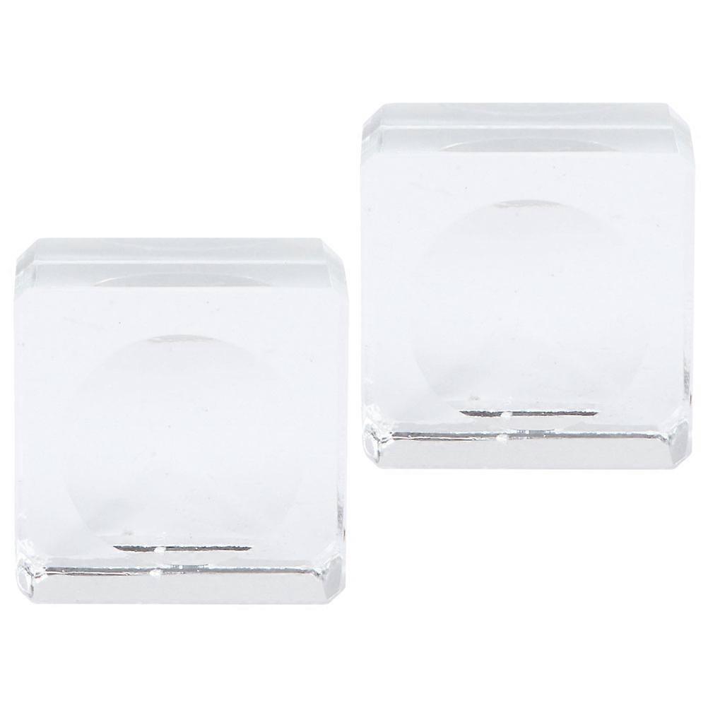 Crystal Ball Storage Holder Study Room Decorative Stand 2Pcs