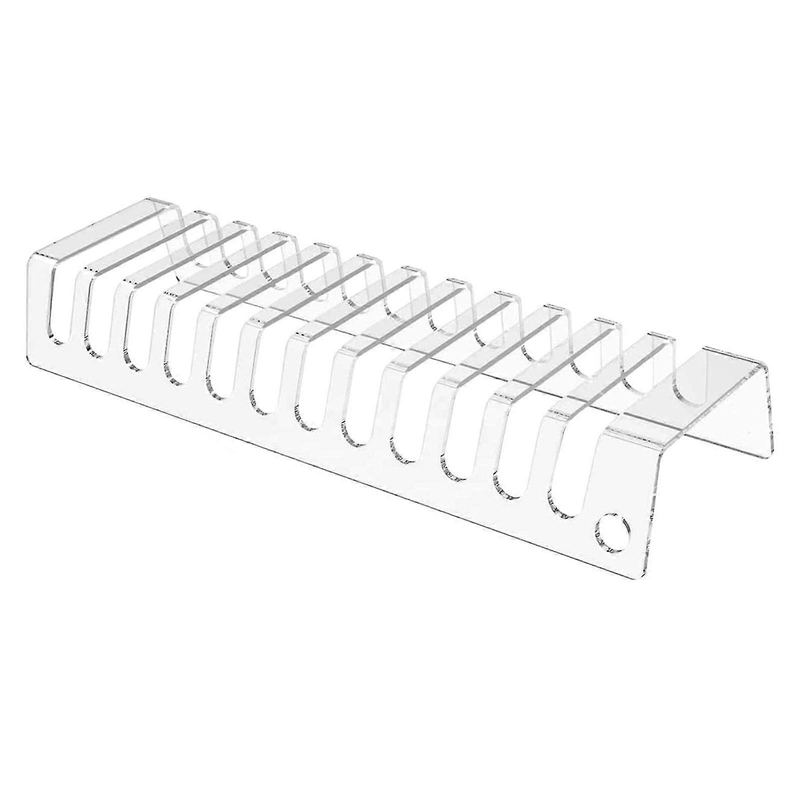 Sturdy Clear Acrylic Hat Rack Organizer for Closet & Home - Space-saving