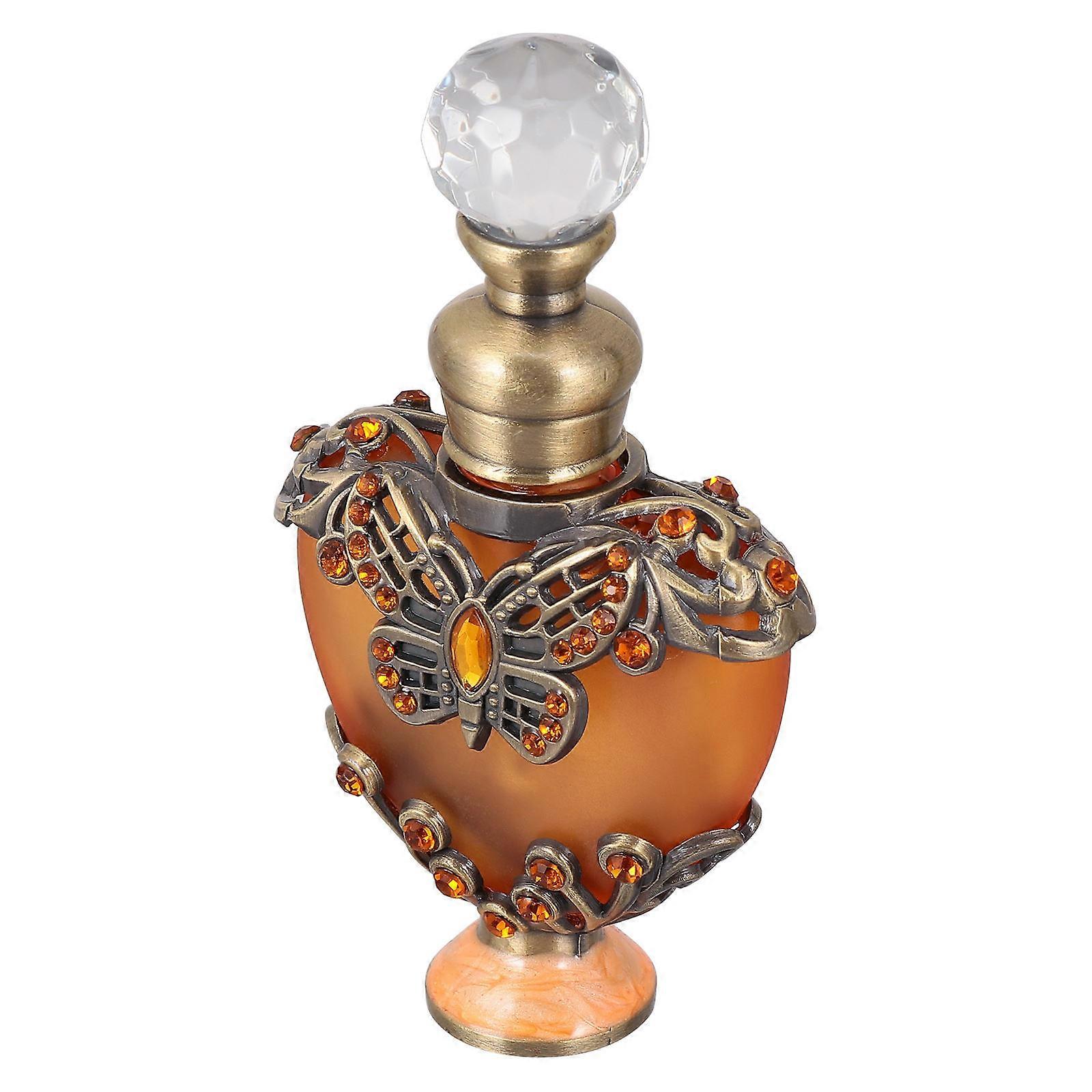 Refillable Perfume Bottle Lightweight Durable Travel Friendly Design Essential Oil Storage Container Stylish Craftsmanship Aromatherapy Use