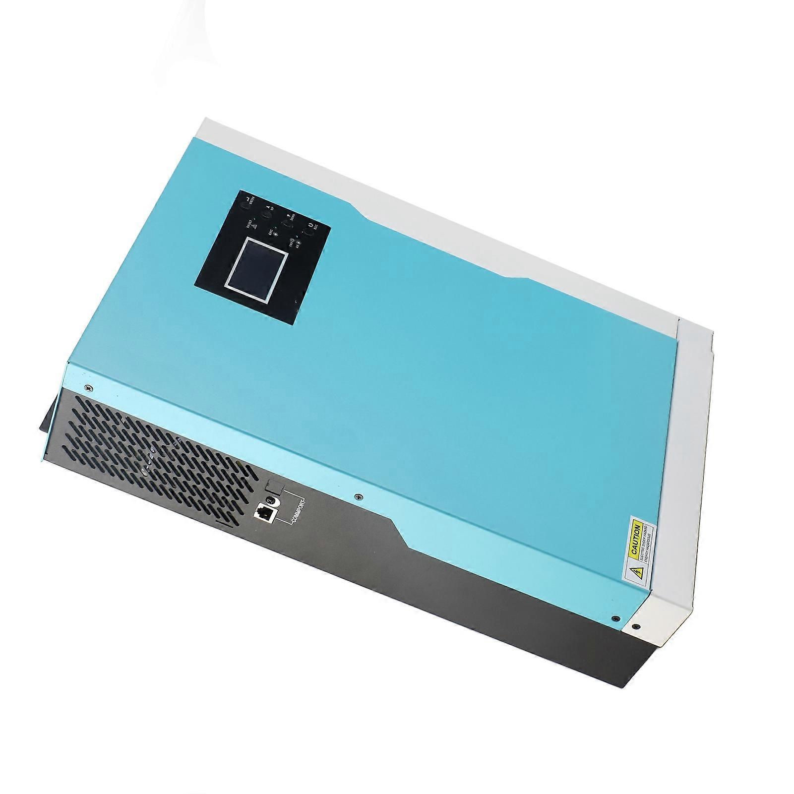 Blue White MPPT Solar Inverter 48VDC Input WiFi Pure Sine Wave Solar Charging Controller 230VAC 5500W 100A