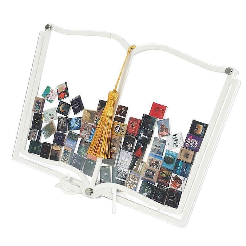 Never Forgotten Book Shelf Display Anxiety Bookshelf Shake Away Your Anxiety Clear Acrylic Shadow Box Digital Book Display Case