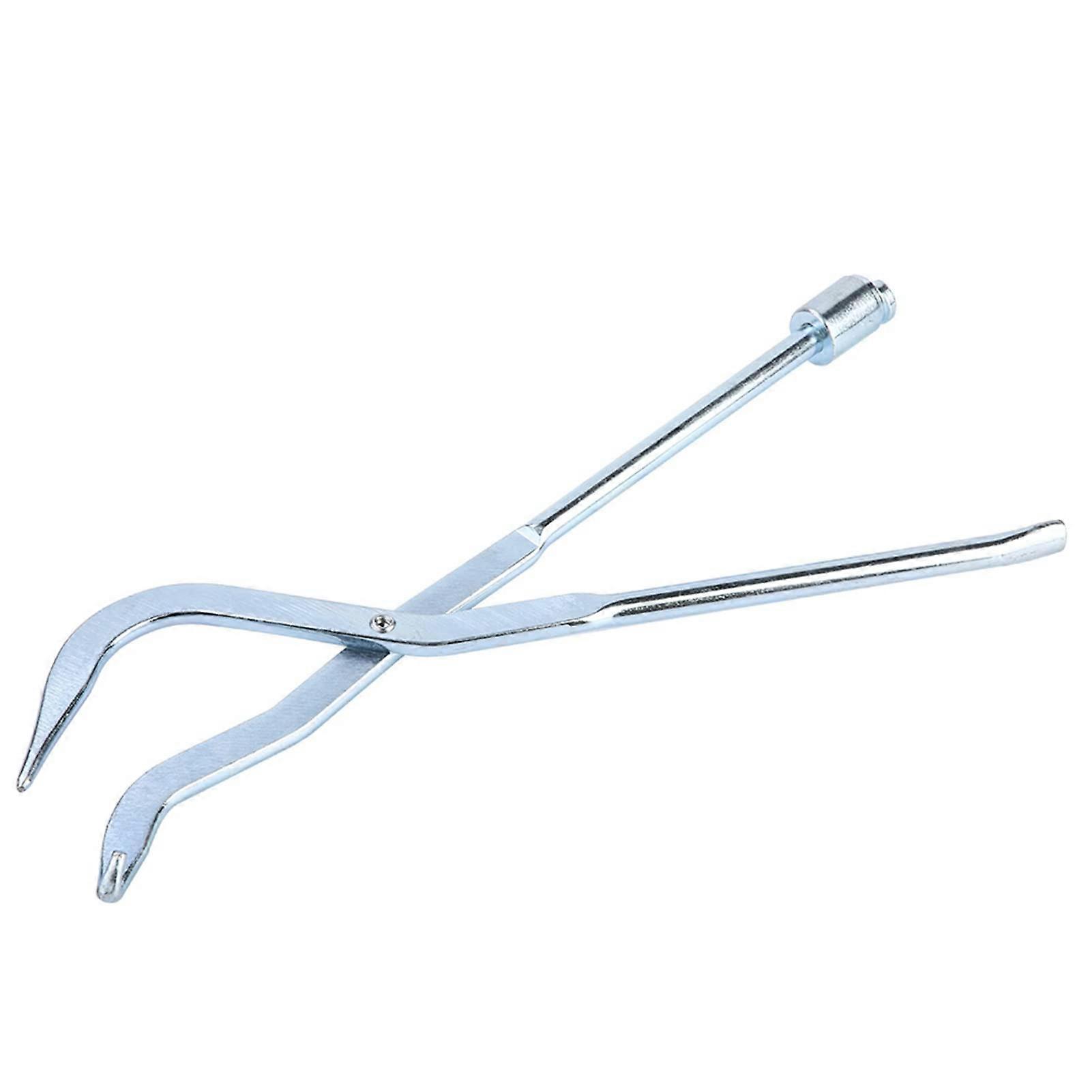 Automatic brake spring clip removal and installation pliers tool for brake system maintenance