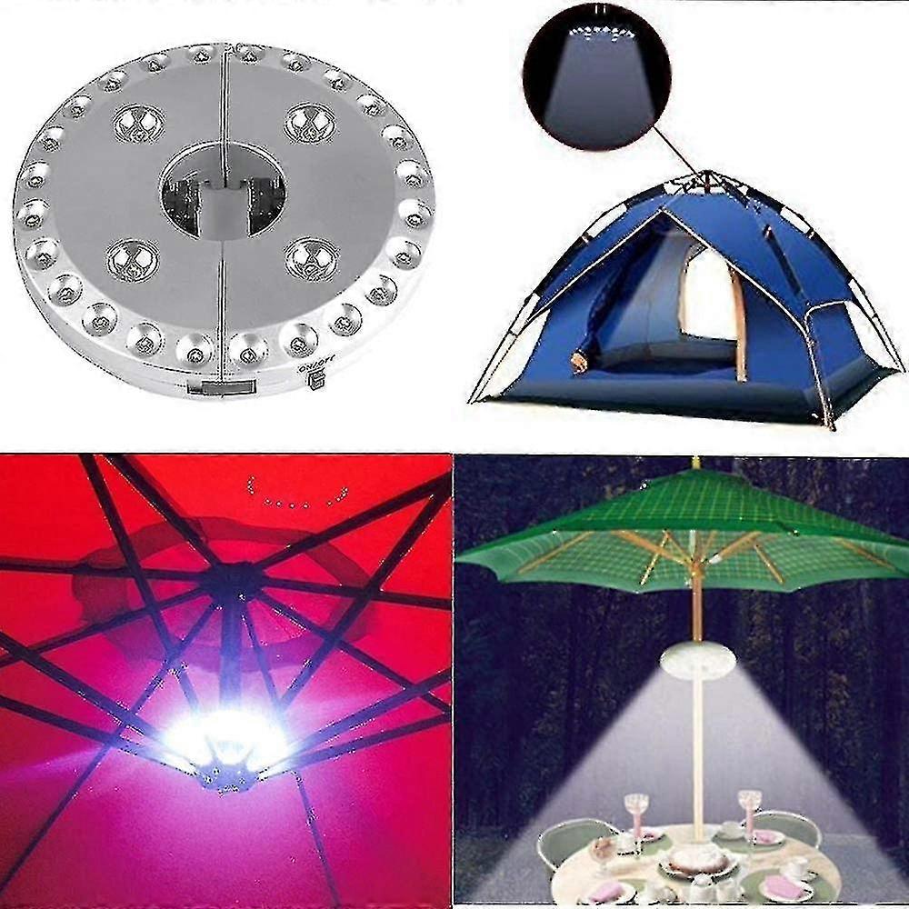 2025 28 Led Cordless Parasol S With 28 Leds Compatible With Patio Umbrs, Cam Tents Or Outdoor Activities