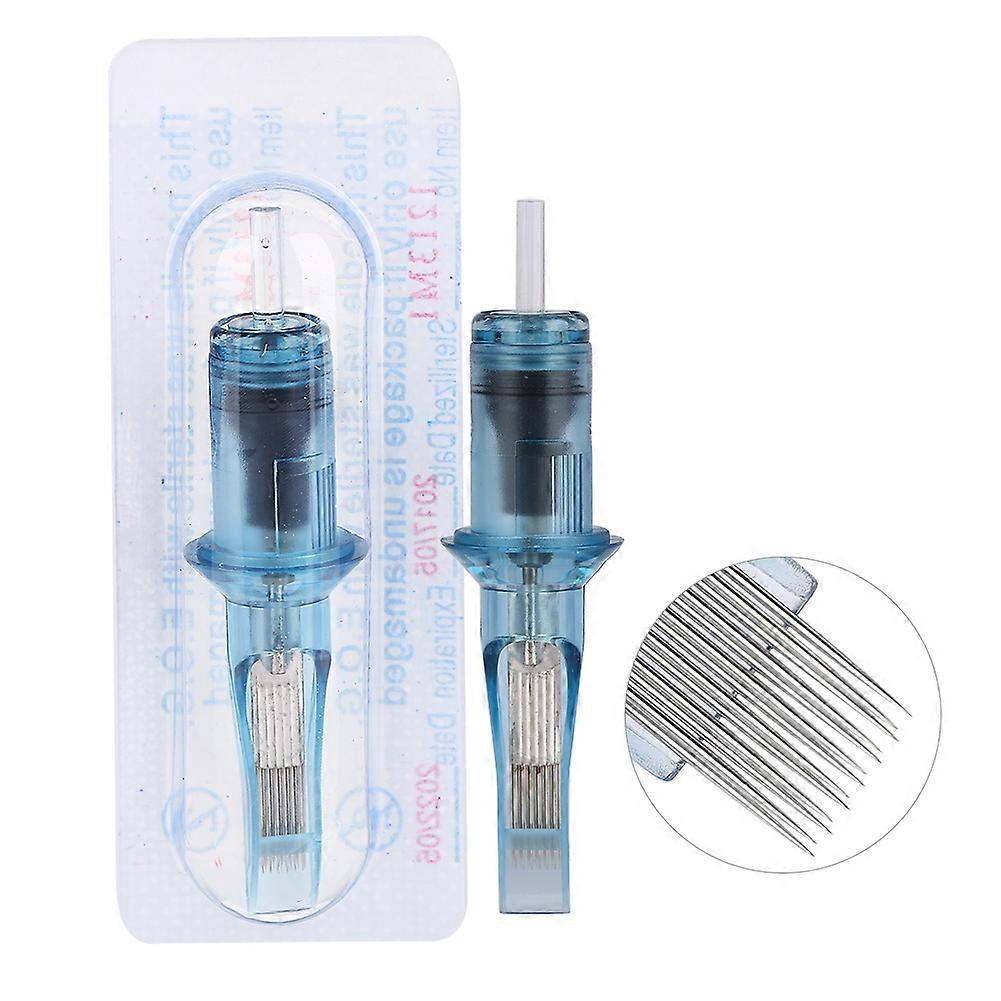 10pcs/set Disposable Makeup Tattoo Sterile Cartridge Needles RL/RM/M1/RS For Tattooing 13 M1