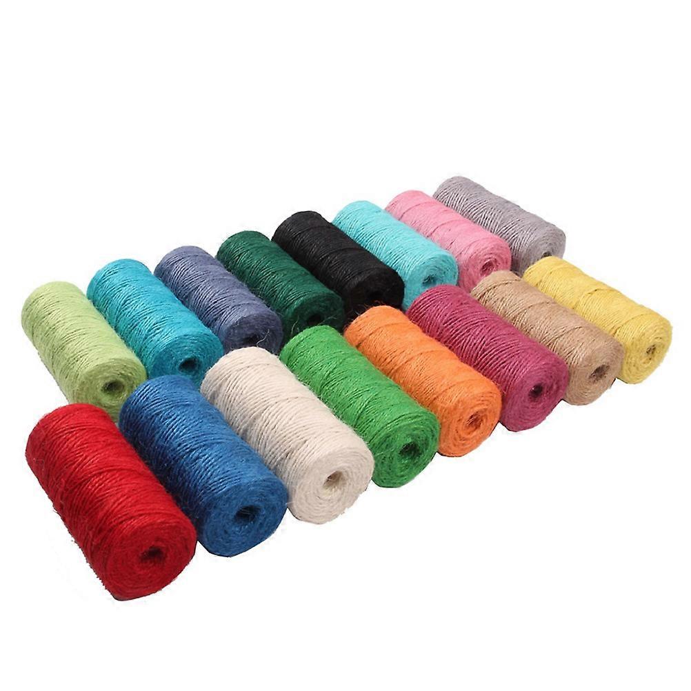 3pcs Durable Hemp Rope for DIY Crafts, Festive Decor, Gardening & Binding – Versatile Natural String for Home Projects & Room Decoration