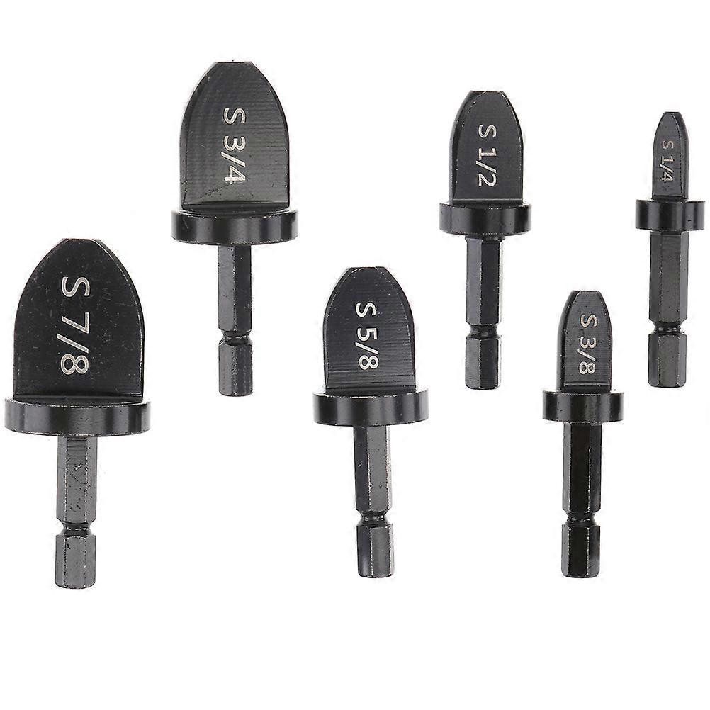 Tubing Deburring Tool Steel For Technicians Air Conditioning Installation 5.5X3CM Drill Bit Functionality 1 Set