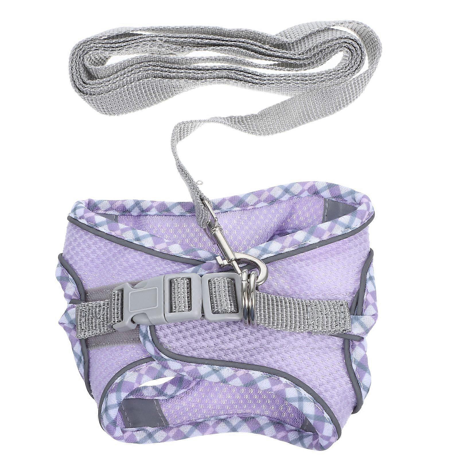 1 Set Harness Leash for Cat Small Dog Walking Harness Practical Leash Pet Supplies