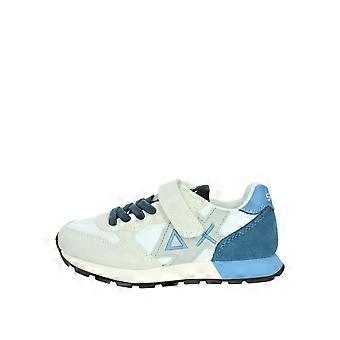 Baskets basses z35311k blanc/bleu clair